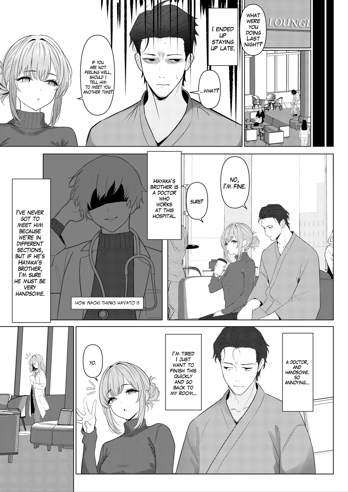 [TuriSasu] Hayato Sensei no Mesuka Karte Byouin-hen 1-5 [JapaneseRapper] [English] page 10 original parody - nurse story arc hentai manga - read online free