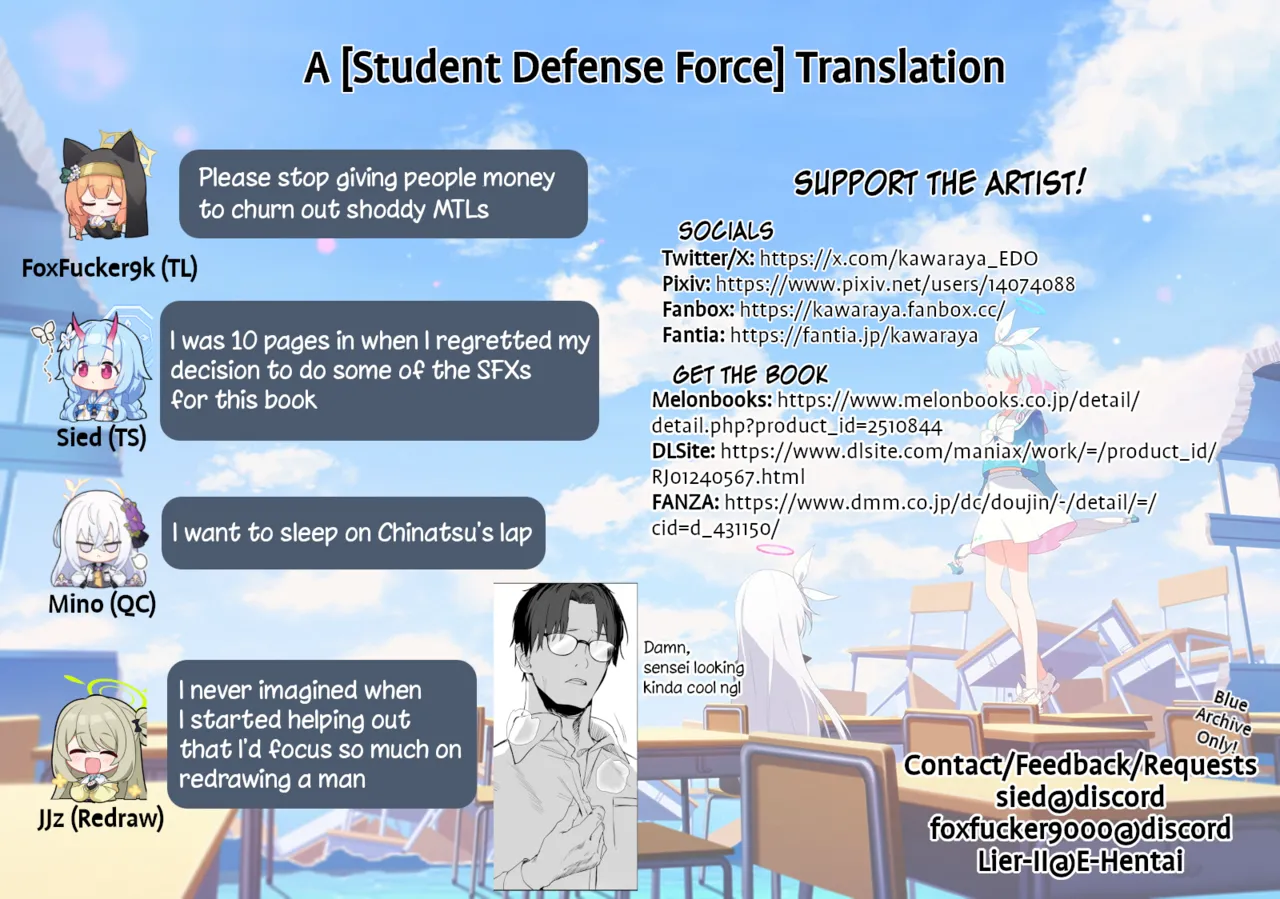 Ore no Seito wa Succubus Kamo Shirenai | My Student Might Be a Succubus page 37 featuring chinatsu hinomiya blue archive parody - sole female sole male hentai manga - read online free