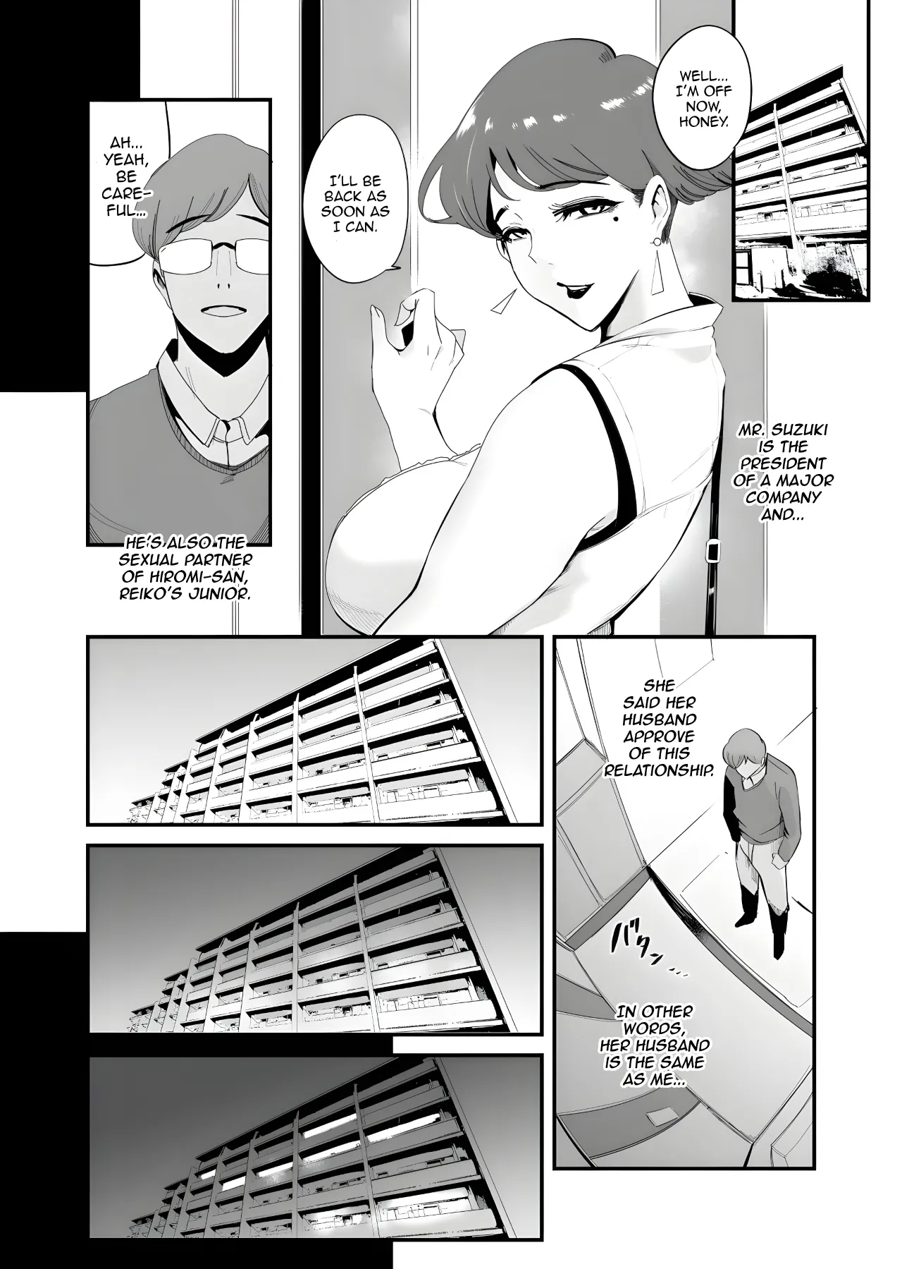 [SOUND MILK (Otochichi)] Fella Mask Fujin - Takahashi Reiko Fujin no Baai - | Blowjob Mask Wife - The Case of Reiko Takahashi [English] page 12 original parody - nakadashi gloves hentai manga - read online free