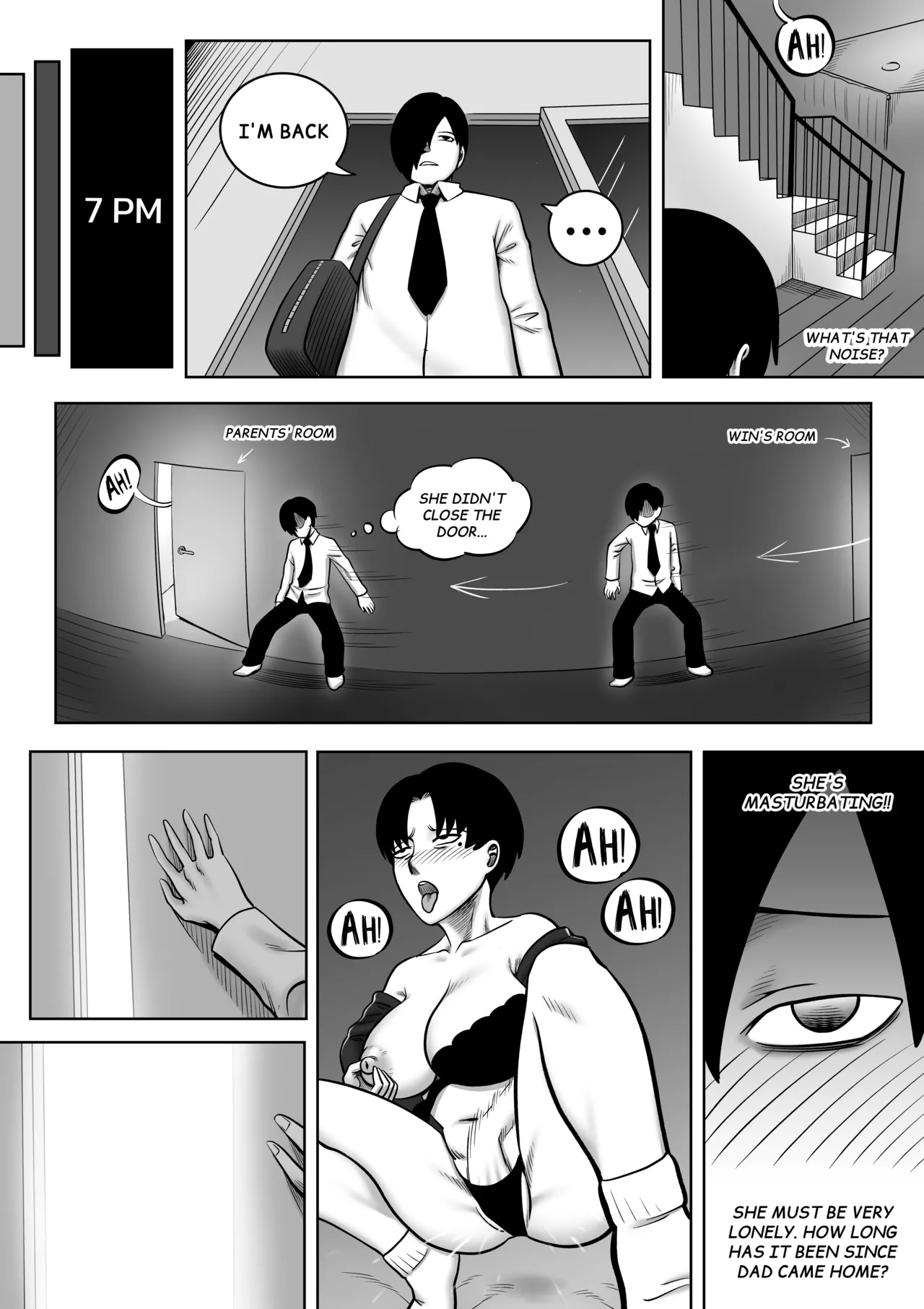 Dad stole my gf so i try to steal his wife  CH1-2 page 9 - sole male nakadashi hentai manga - read online free