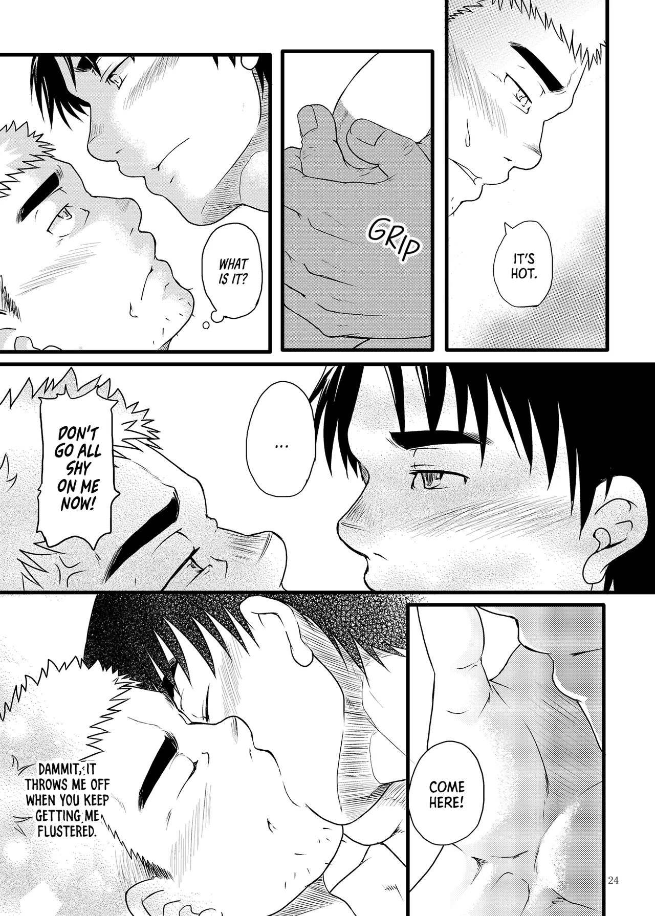 Your Call page 21 original parody - rough translation muscle hentai manga - read online free