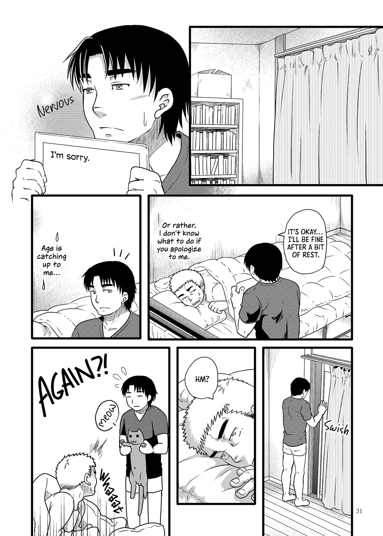 Your Call page 28 original parody - handjob old man hentai manga - read online free