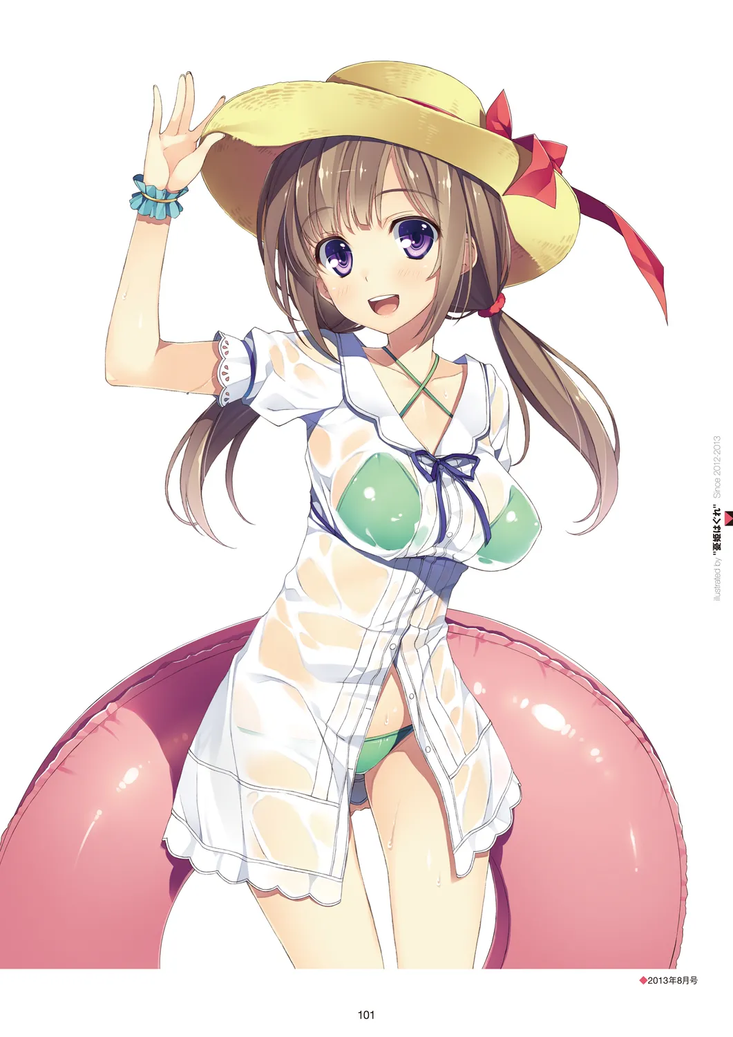 Megastore COVER ILLUSTRATIONS page 103 - full color artbook hentai manga - read online free