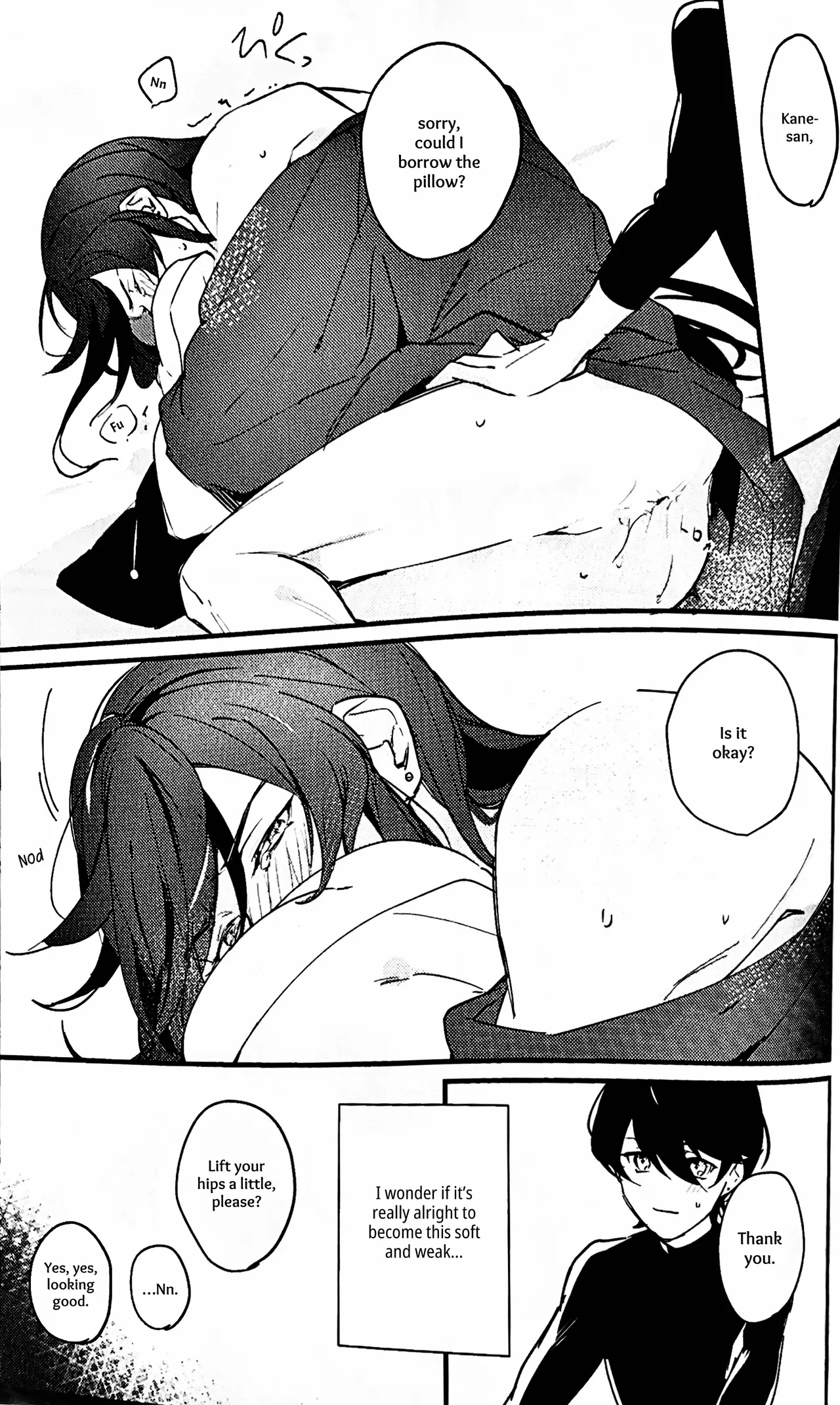 Kimi no Te | Your Hand page 34 featuring horikawa kunihiro touken ranbu parody - very long hair anal hentai manga - read online free
