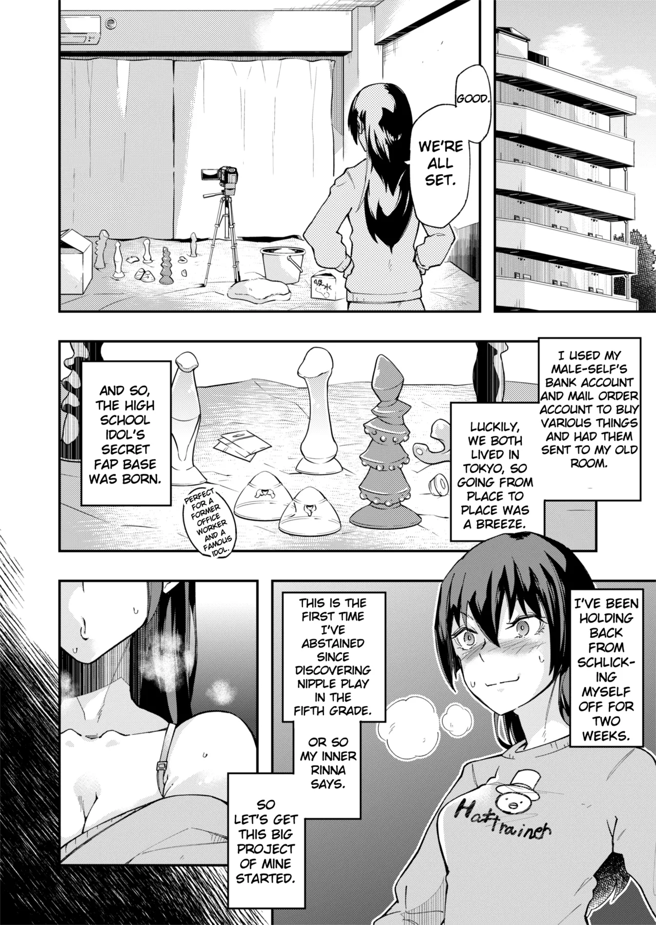 [ErectionMassCalibur] TS Possession High School Idol -A Virgin's First Orgasm Masturbation -Immersion- [English] [TheFrogManScans] page 26 original parody - sweating unusual pupils hentai manga - read online free