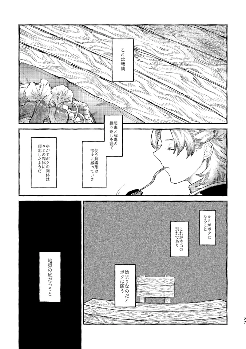 Doku o Kurawaba page 26 featuring albedo genshin impact parody - males only guro hentai manga - read online free