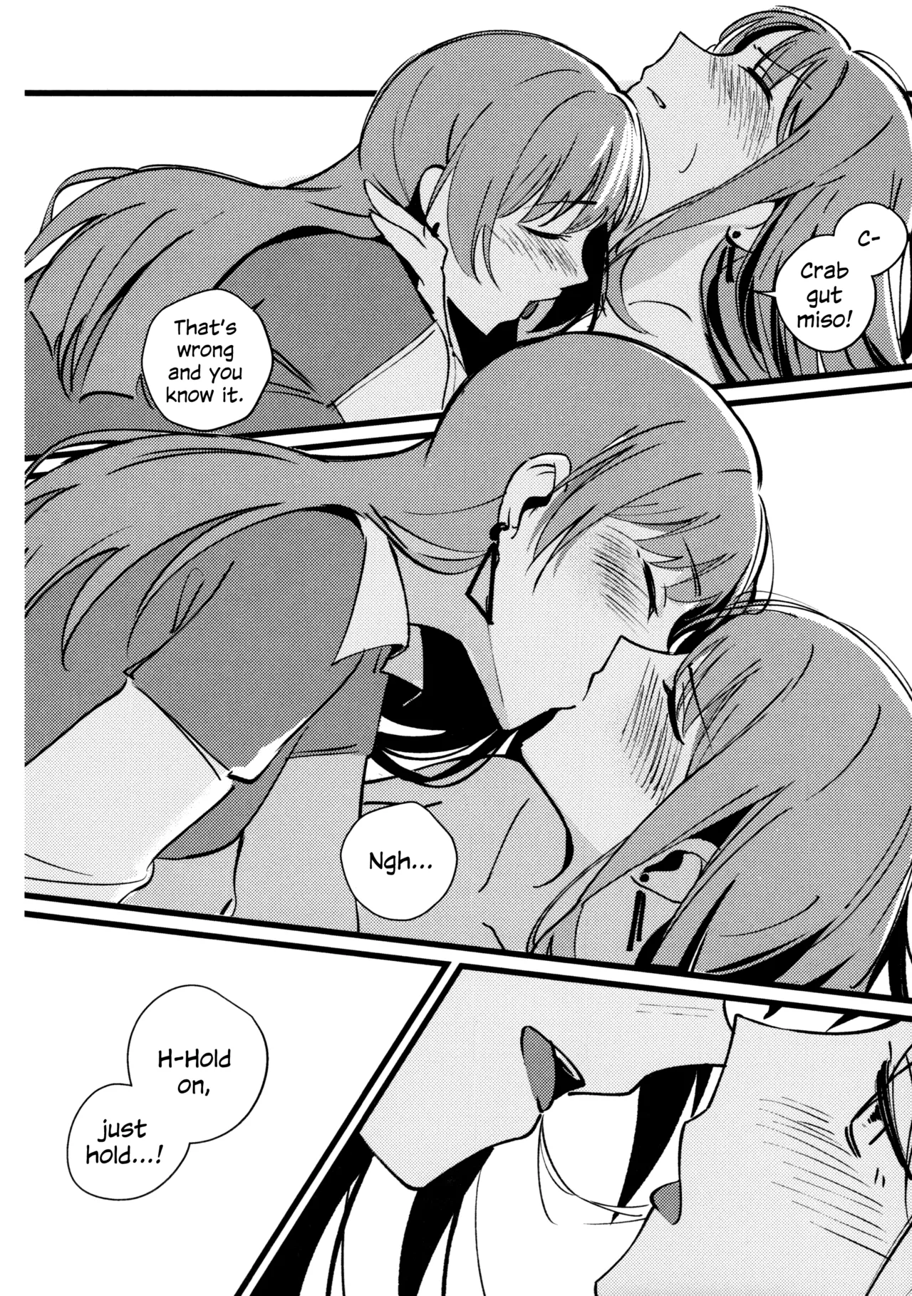 Jouyoku Shingou - Signals of Desire page 16 featuring anon chihaya bang dream parody - kissing females only hentai manga - read online free