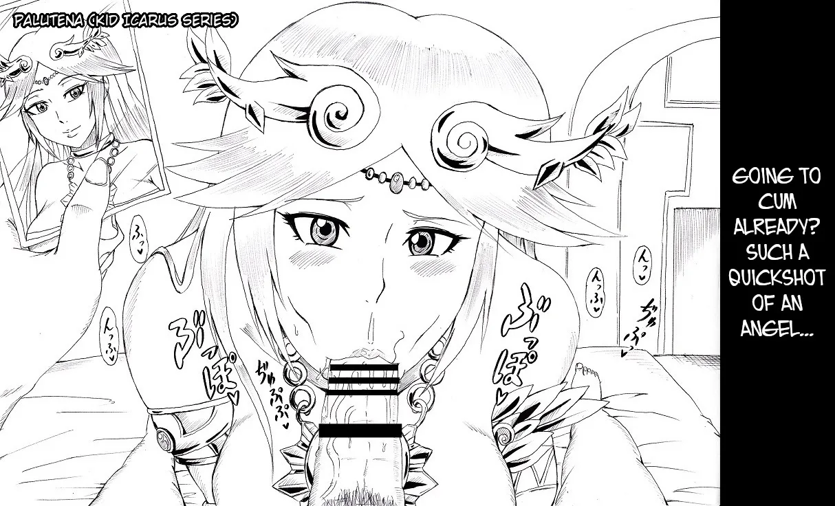 [Ninnindo (Tonsuke)] N Zukan ~Fellatio Hen~ | N Blowjob Book (Various) [English] [joobuspaidatr] page 9 featuring princess ruto splatoon parody - blowjob no penetration hentai manga - read online free