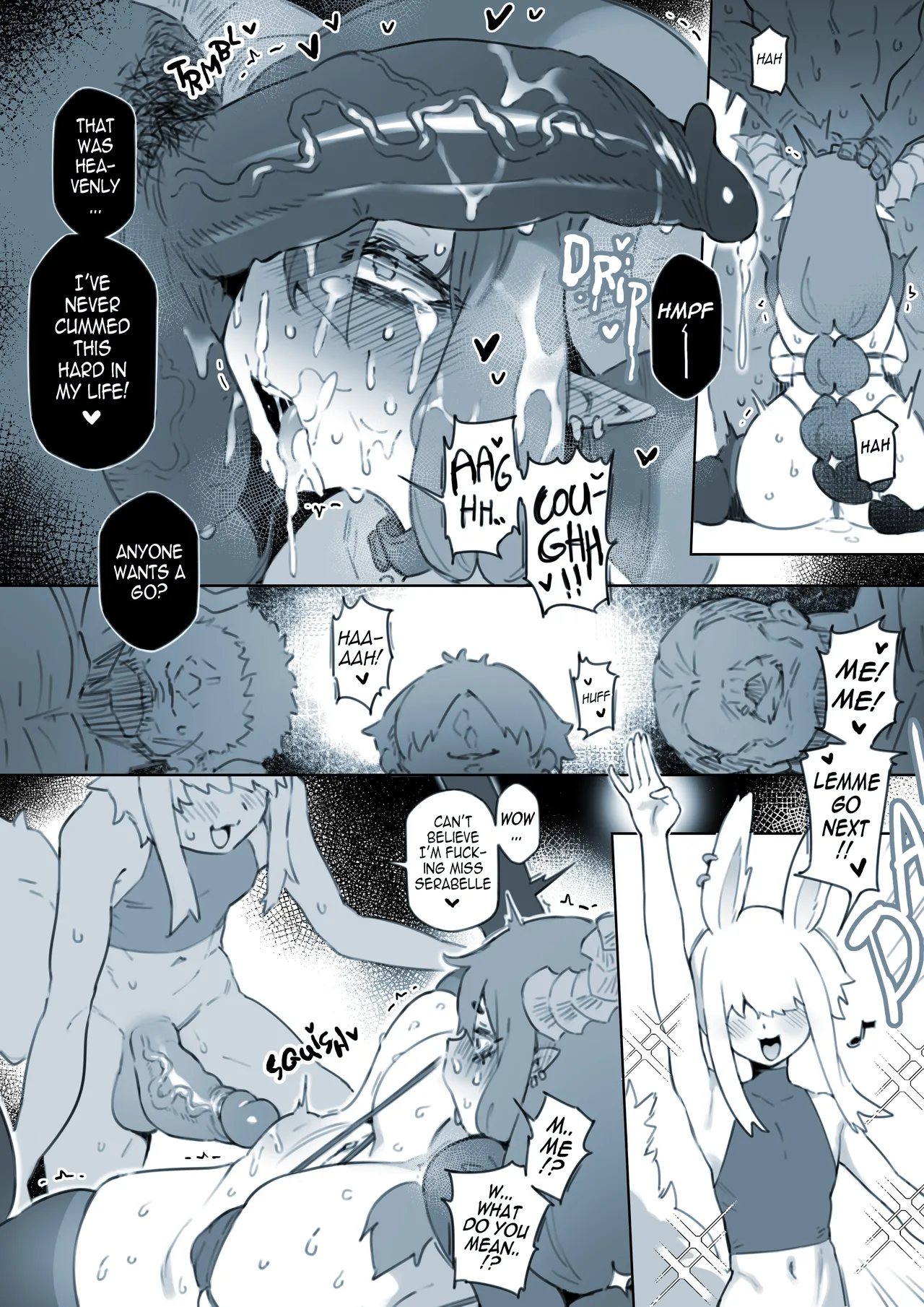 Miss Serabelle is a Miserable Cum Dump R18 Comic - Page 11