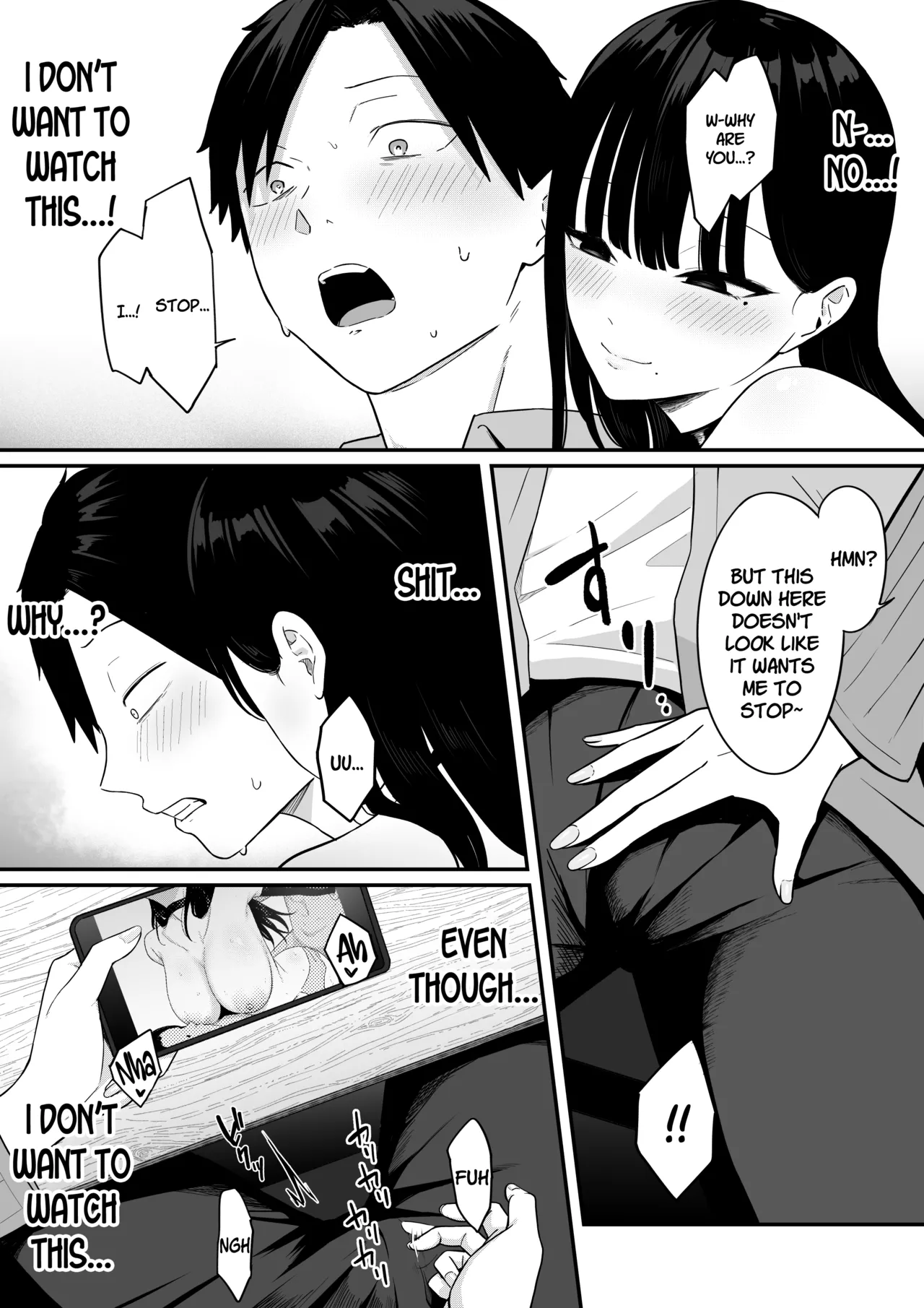 Anotoki Futta Moto Inkya no Onna Tomodati ga Ura Aka Haisinsya ni Natteita. page 36 original parody - sole female sole male hentai manga - read online free