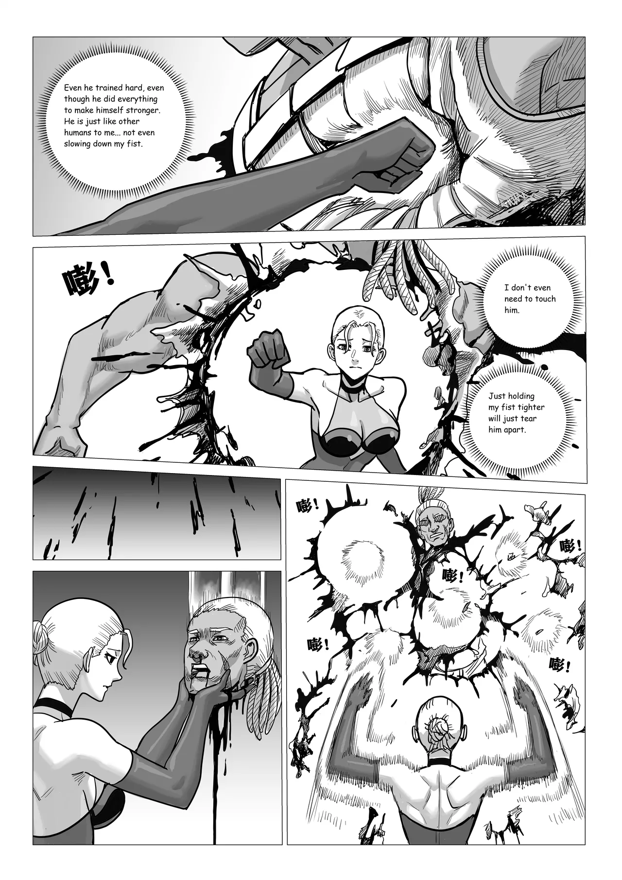 Ongoing Super-Powered Femdom Comic page 122 original parody - gloves femdom hentai manga - read online free