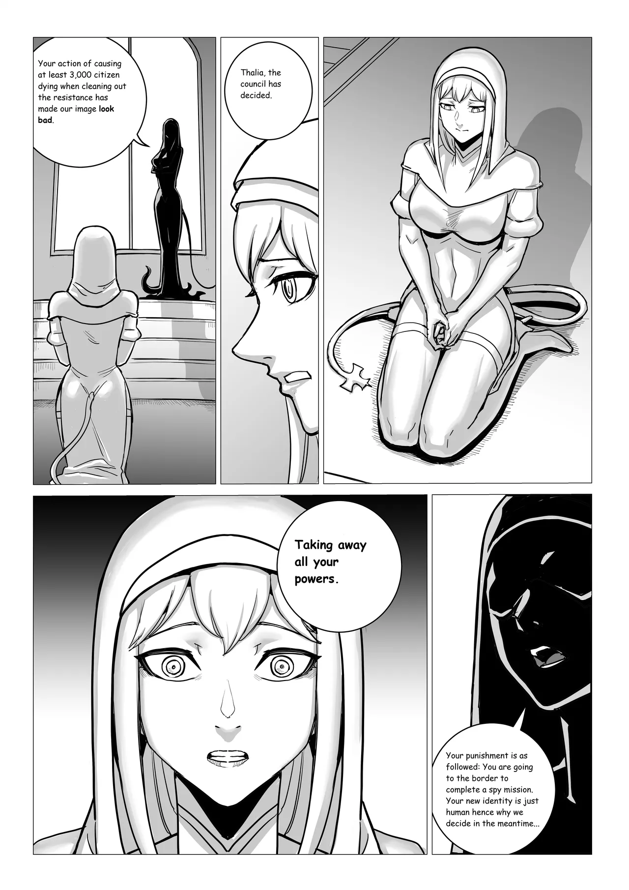 Ongoing Super-Powered Femdom Comic page 138 original parody - gloves femdom hentai manga - read online free