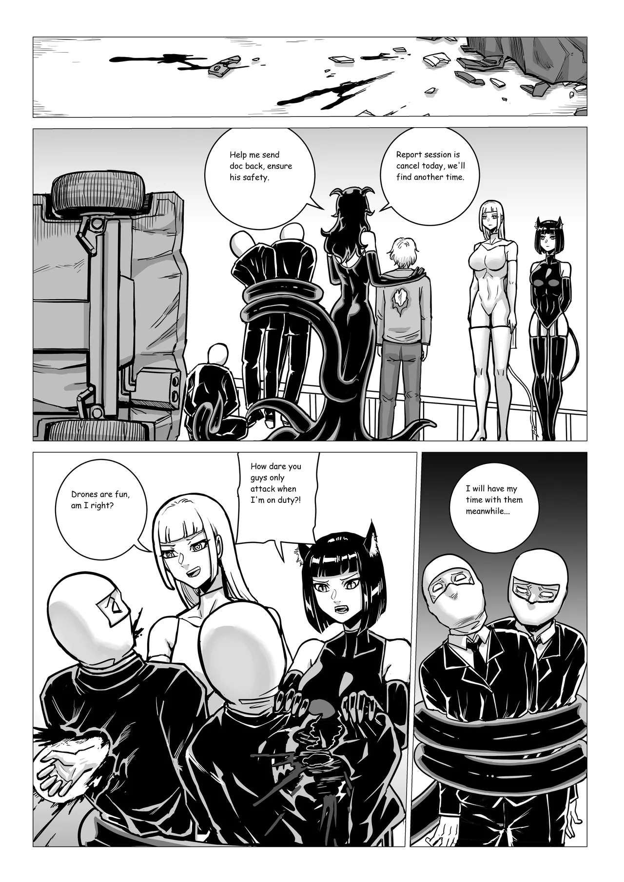 Ongoing Super-Powered Femdom Comic page 173 original parody - gloves femdom hentai manga - read online free