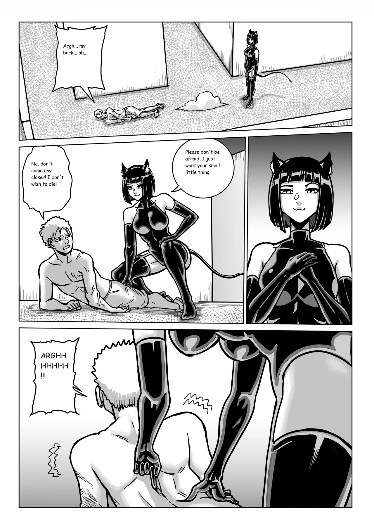 Ongoing Super-Powered Femdom Comic page 261 original parody - gloves femdom hentai manga - read online free