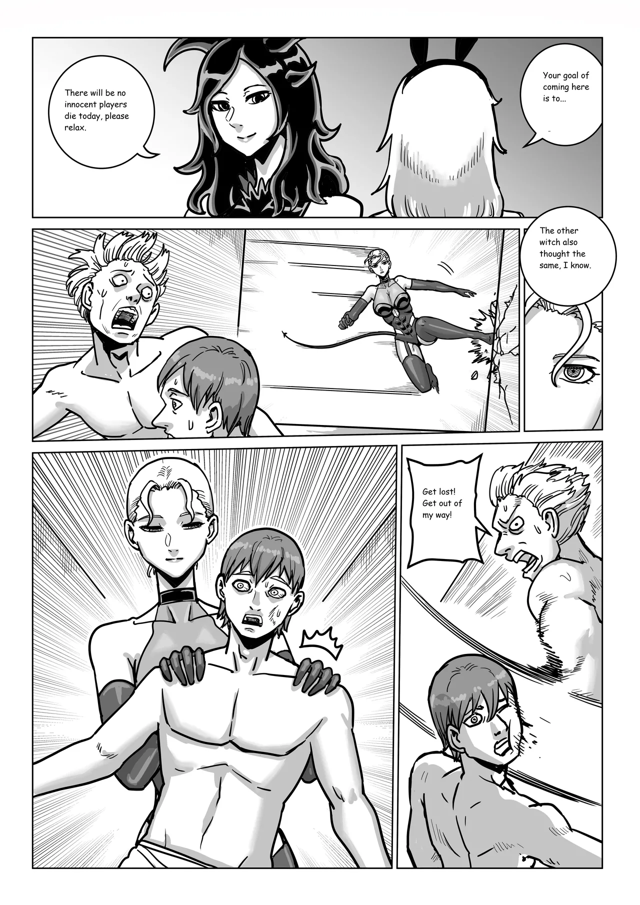 Ongoing Super-Powered Femdom Comic page 264 original parody - gloves femdom hentai manga - read online free