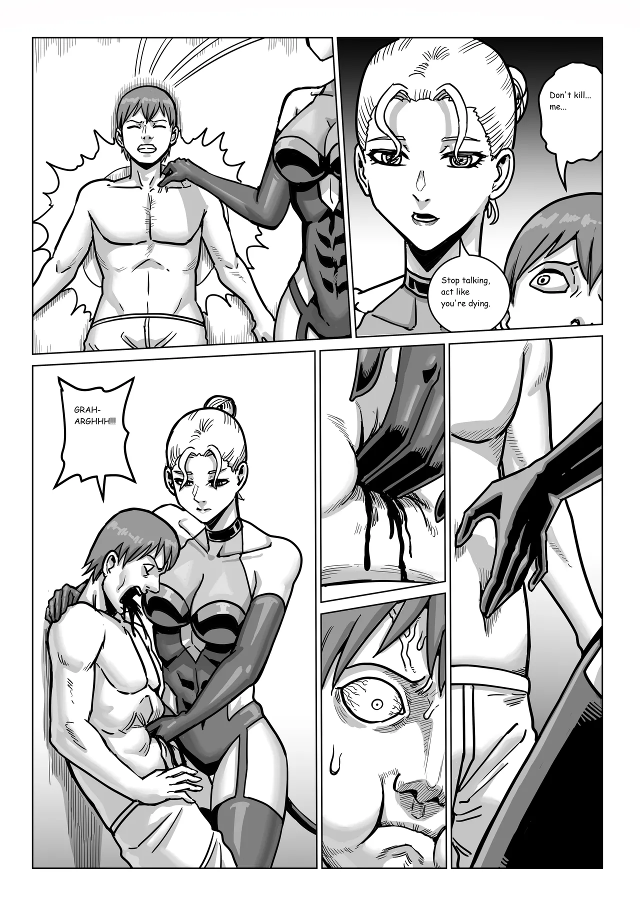 Ongoing Super-Powered Femdom Comic page 265 original parody - gloves femdom hentai manga - read online free