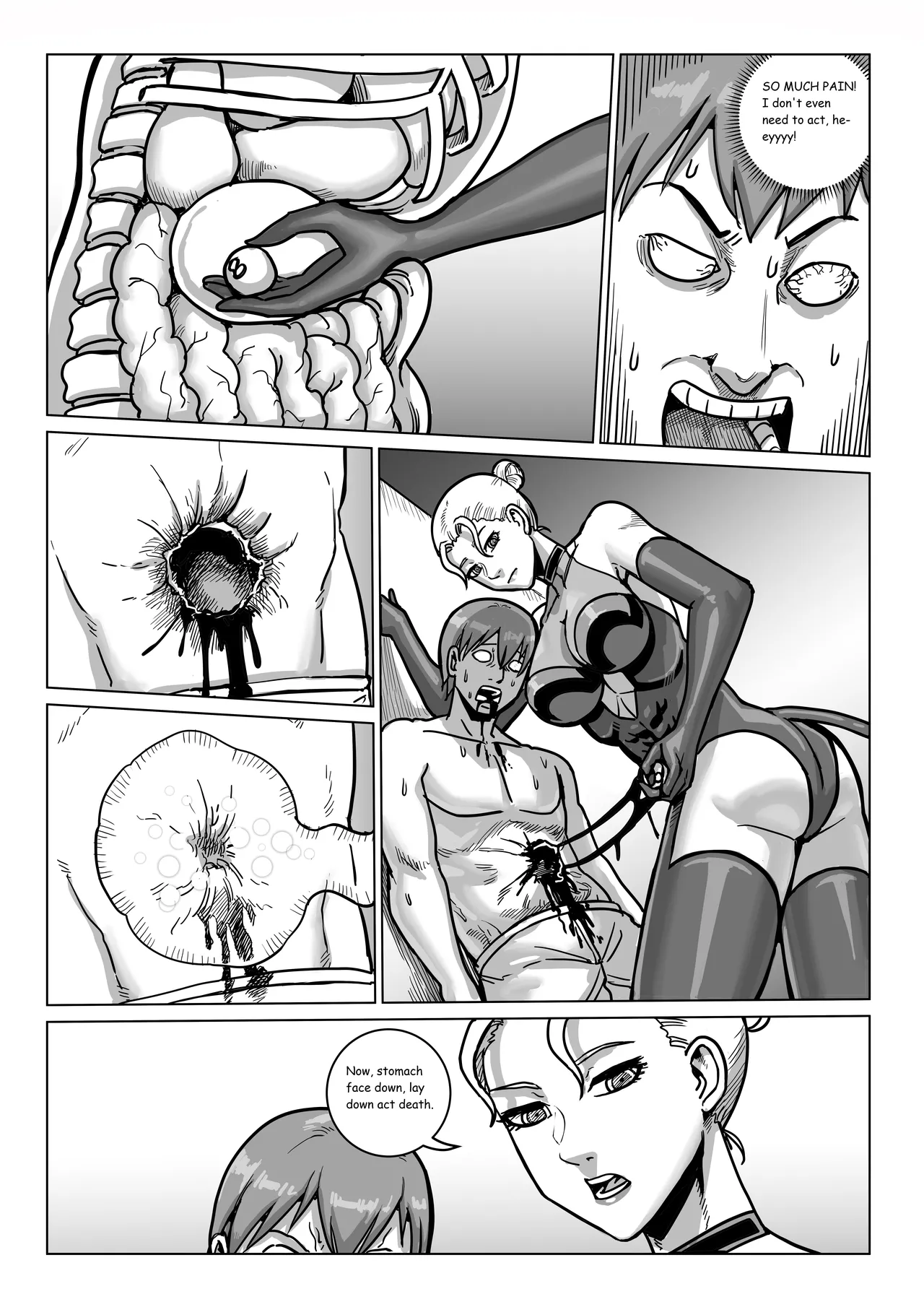 Ongoing Super-Powered Femdom Comic page 266 original parody - gloves femdom hentai manga - read online free
