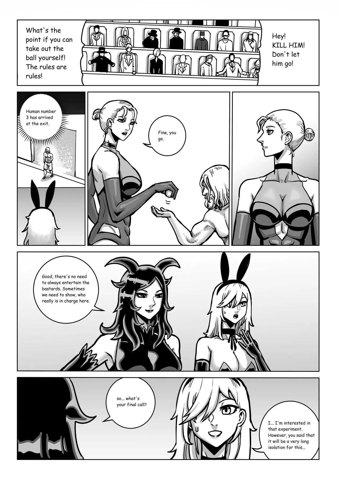 Ongoing Super-Powered Femdom Comic page 283 original parody - gloves femdom hentai manga - read online free