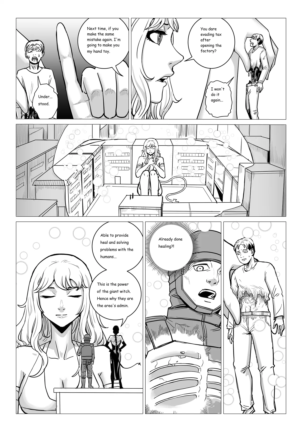 Ongoing Super-Powered Femdom Comic page 47 original parody - gloves femdom hentai manga - read online free