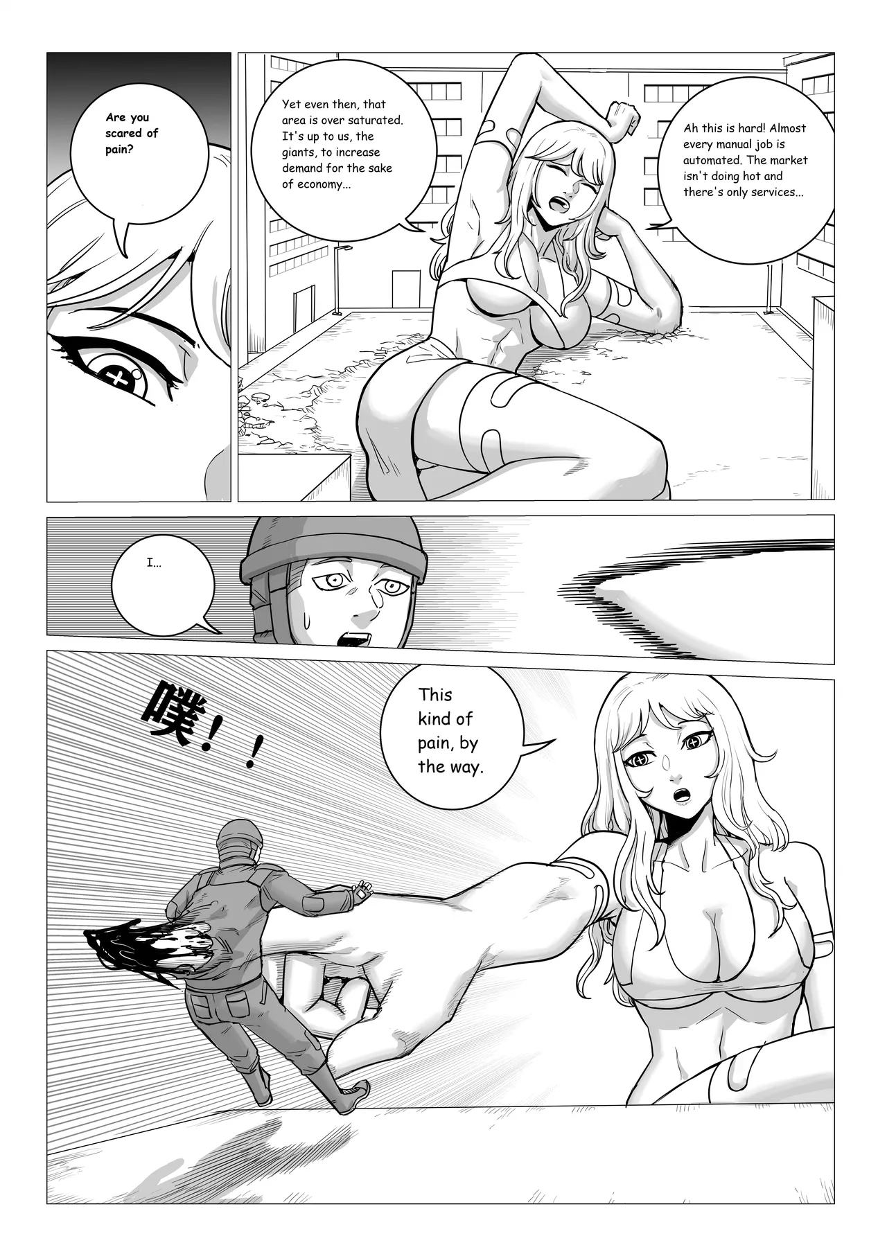 Ongoing Super-Powered Femdom Comic page 49 original parody - gloves femdom hentai manga - read online free