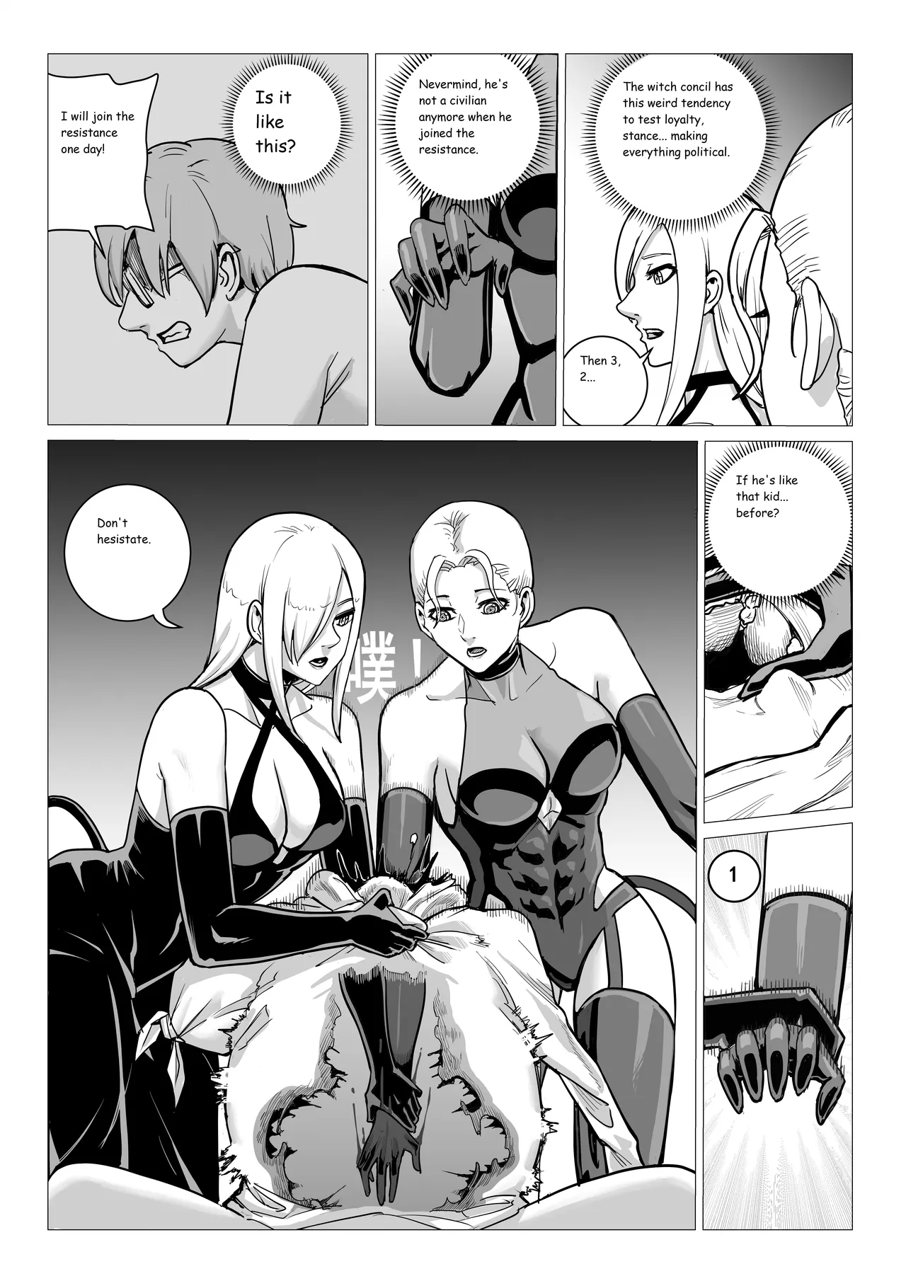 Ongoing Super-Powered Femdom Comic page 88 original parody - gloves femdom hentai manga - read online free