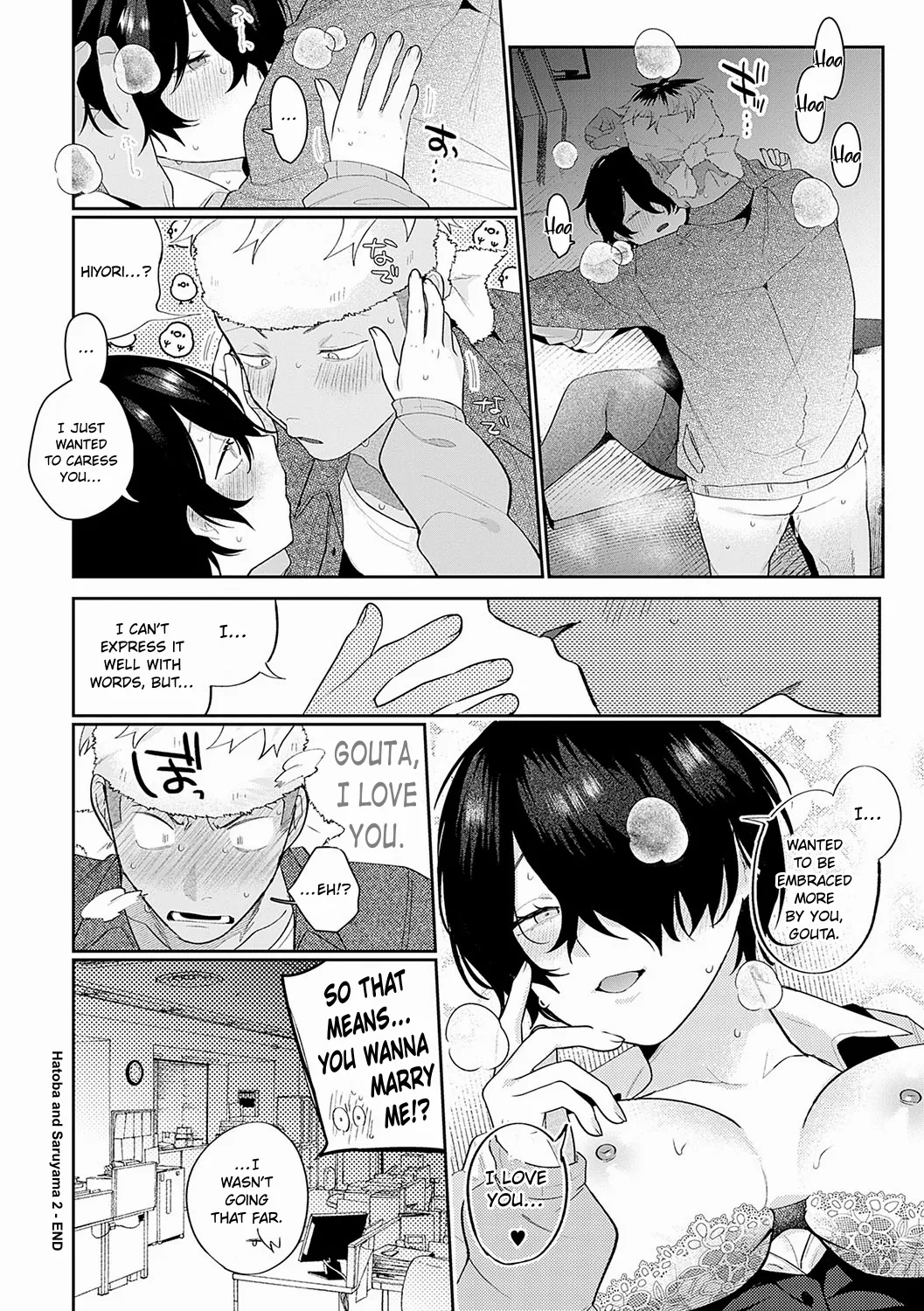[Gurida] Hatoba-san to Saruyama-kun 2 | Hatoba and Saruyama 2 (BEAUTIES ARE ALSO BEAST) [English] [ConTL] [Digital] page 10 - sole female sole male hentai manga - read online free