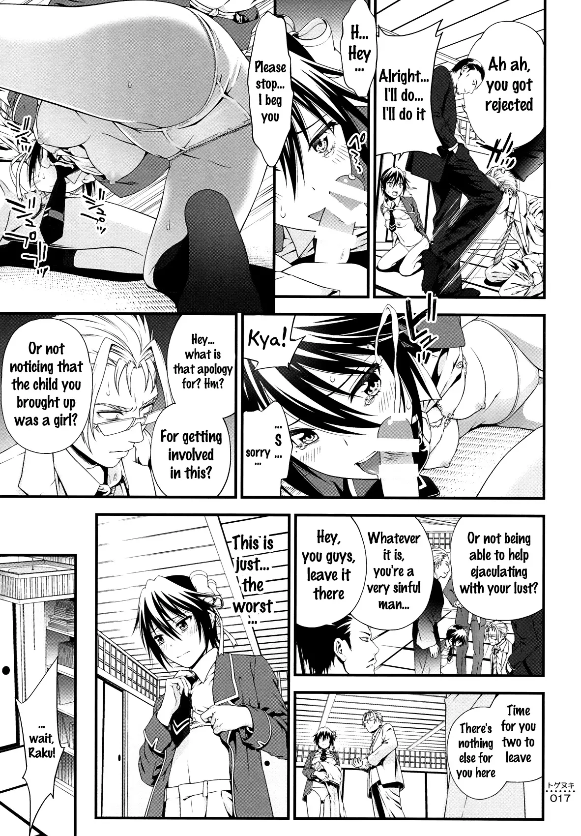 Togenuki page 16 featuring chitoge kirisaki nisekoi parody - stockings very long hair hentai manga - read online free