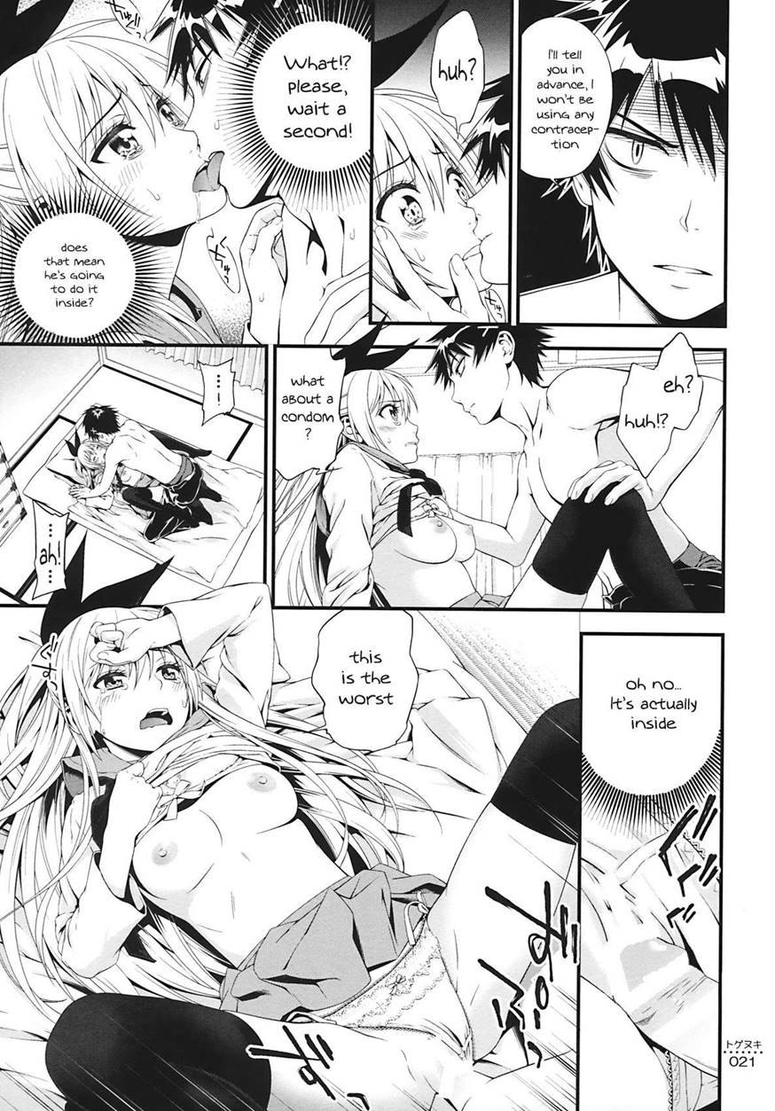 Togenuki page 20 featuring chitoge kirisaki nisekoi parody - stockings very long hair hentai manga - read online free