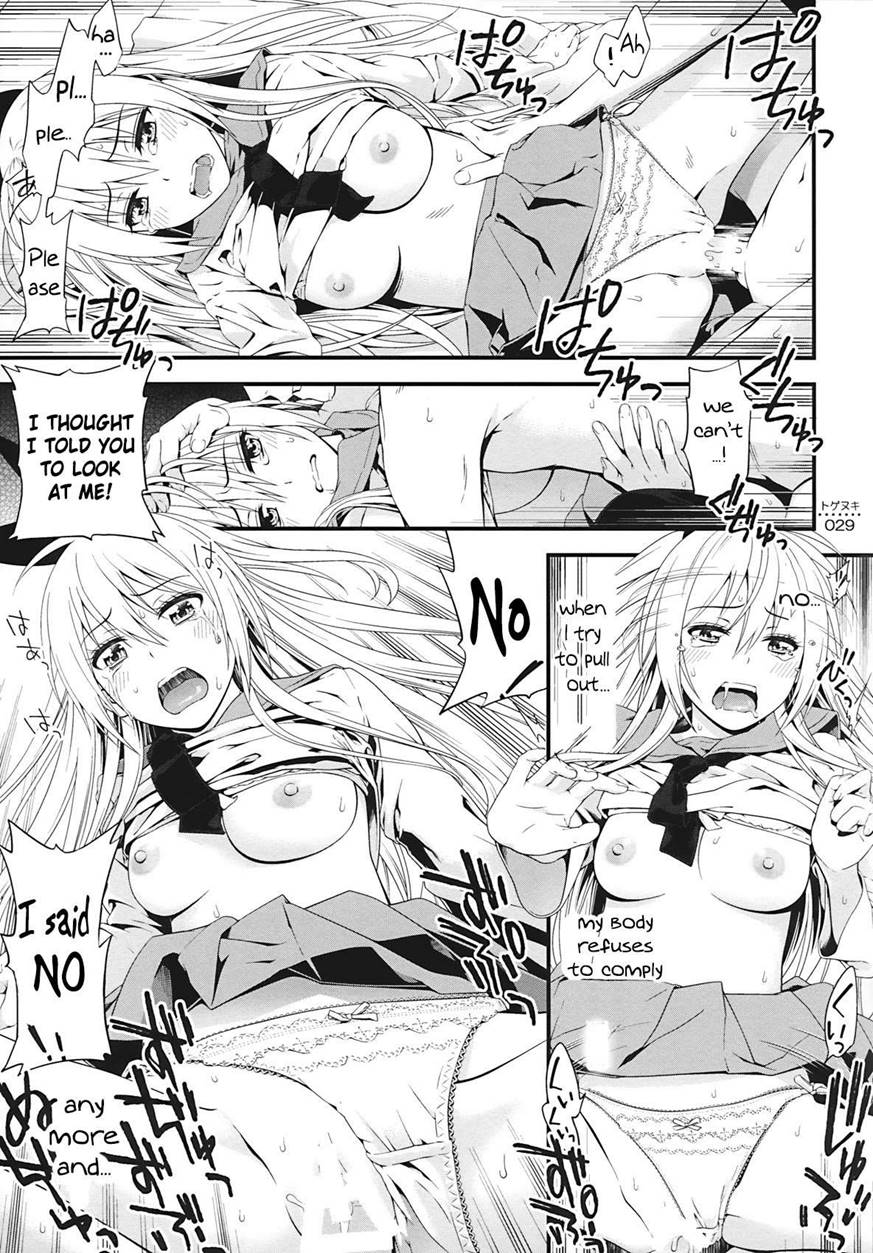 Togenuki page 28 featuring chitoge kirisaki nisekoi parody - schoolboy uniform schoolgirl uniform hentai manga - read online free
