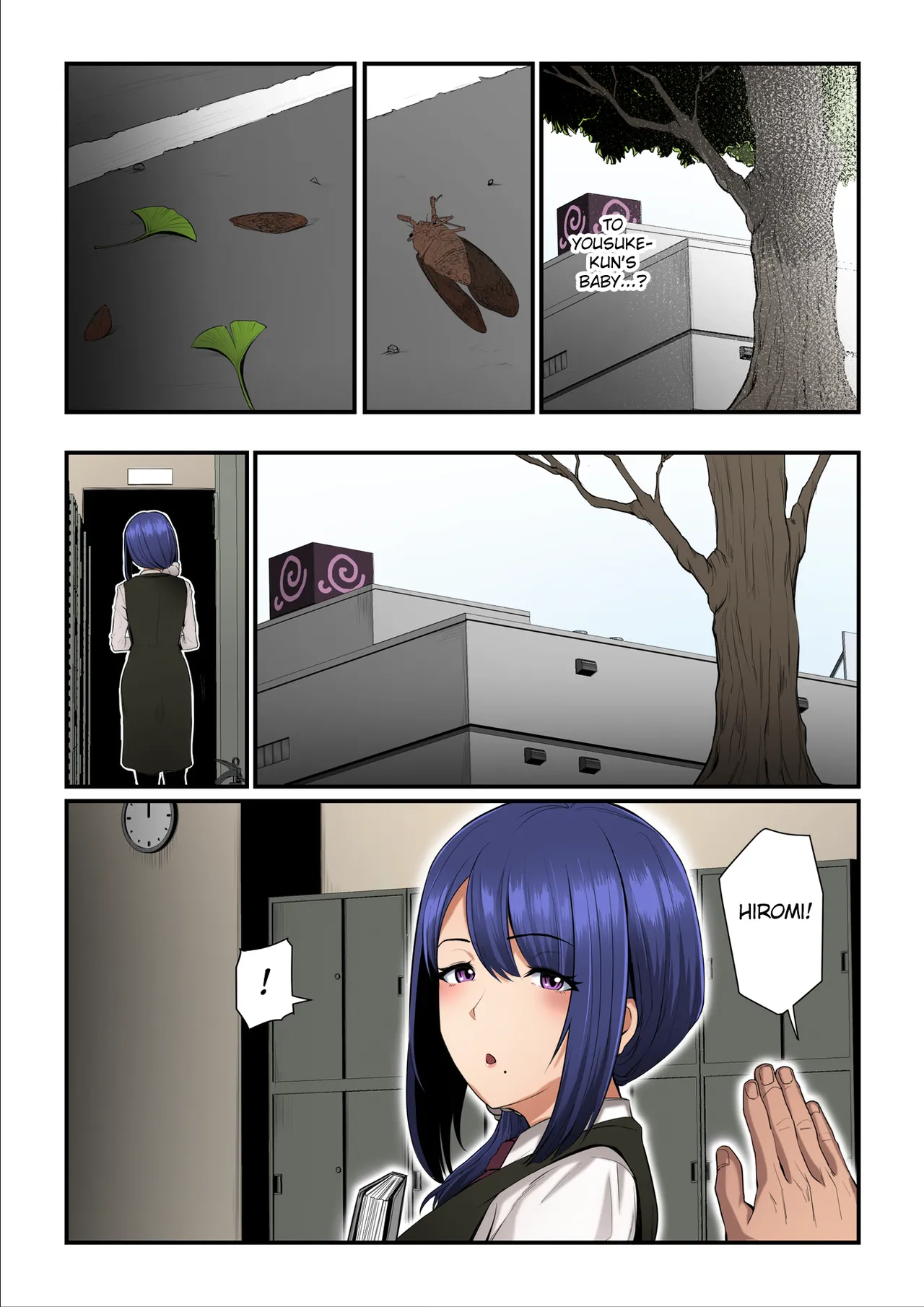 Nureta Ajisai 3 page 30 original parody - business suit pregnant hentai manga - read online free