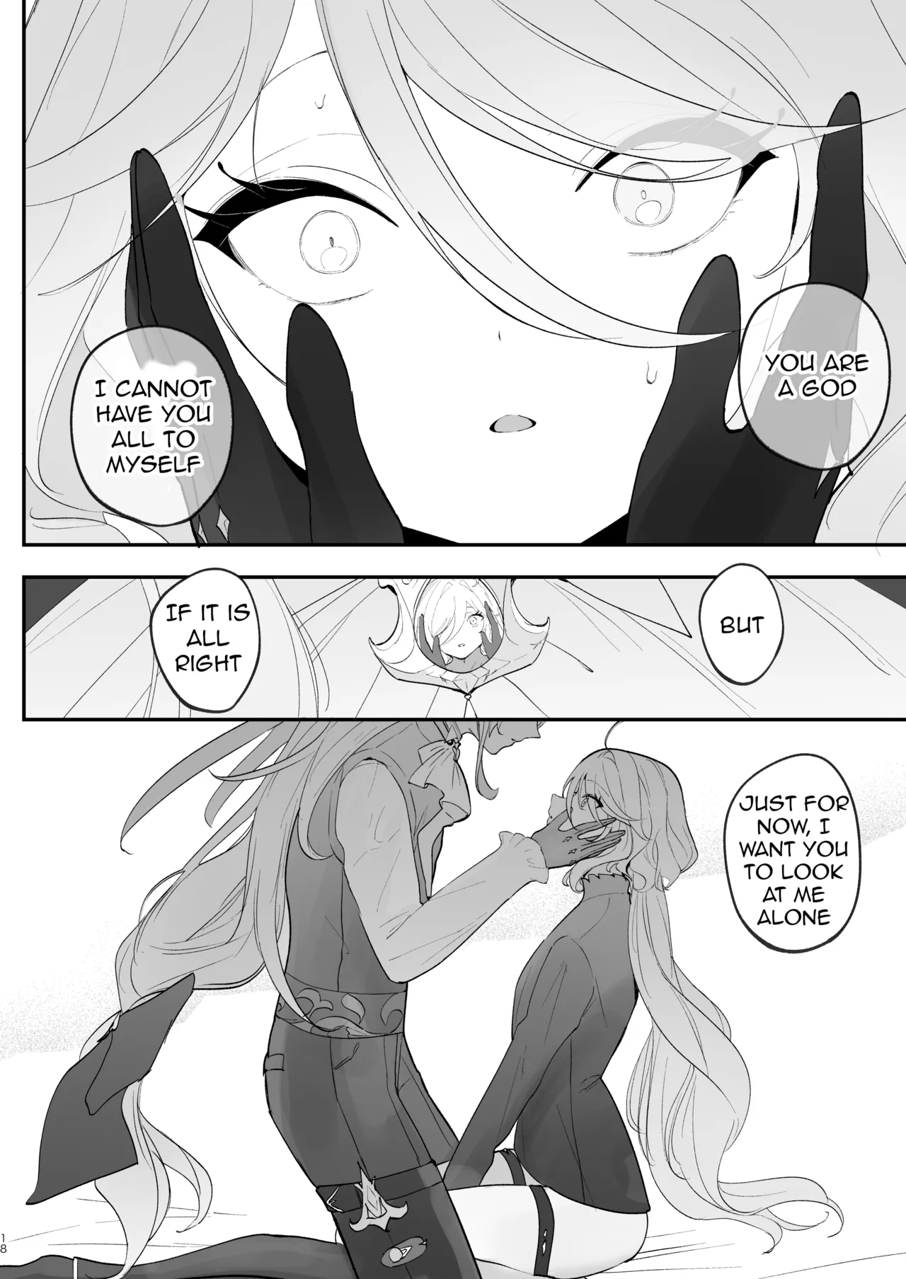 Mizu wa Saigo ni Itadakou - I'll Have the Water Last page 17 featuring focalors genshin impact parody - uncensored sole female hentai manga - read online free