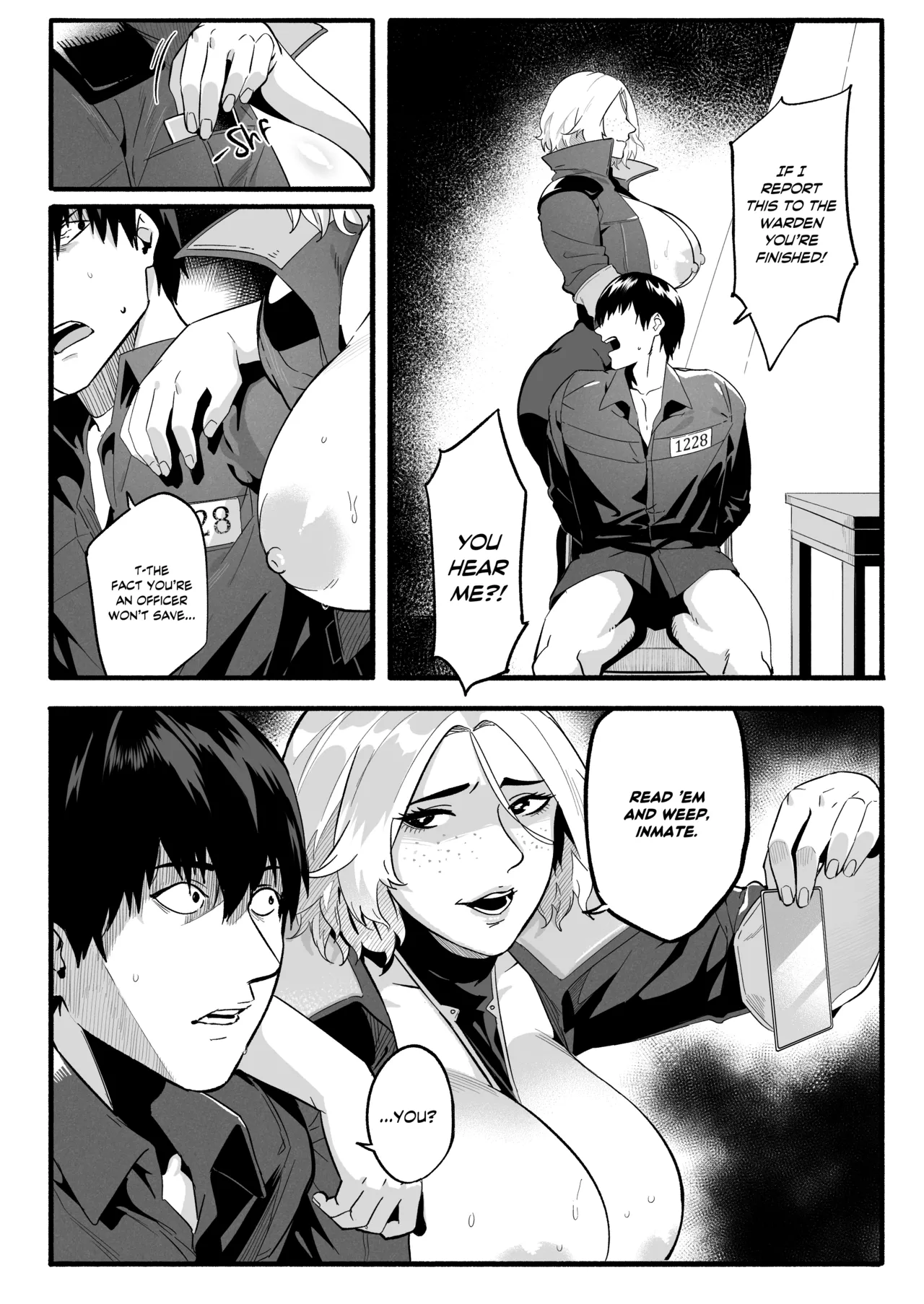 [WaifuSplit (Ryopie)] A-BLOCK ch.1-2 [English] page 26 original parody - paizuri big breasts hentai manga - read online free