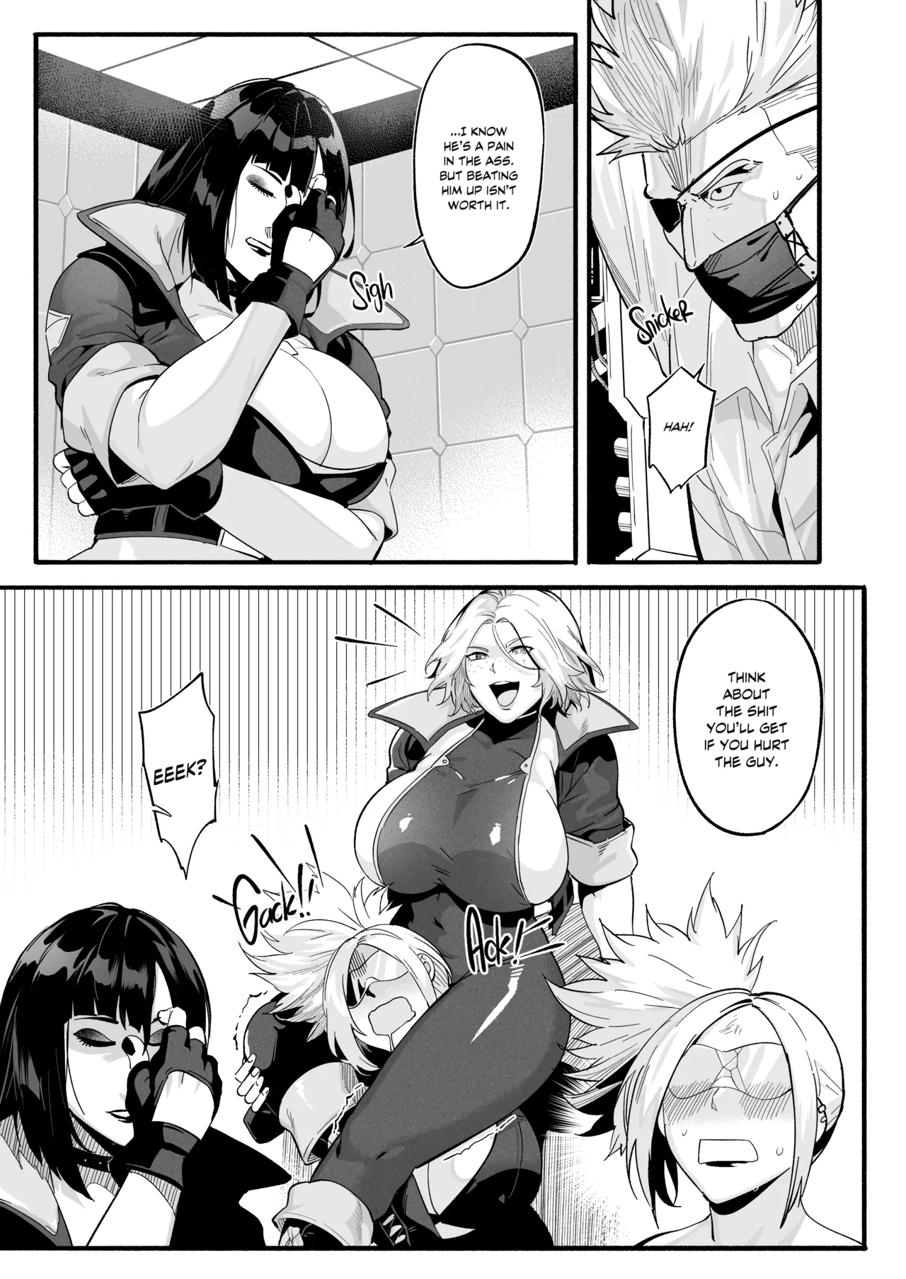[WaifuSplit (Ryopie)] A-BLOCK ch.1-2 [English] page 58 original parody - big breasts paizuri hentai manga - read online free