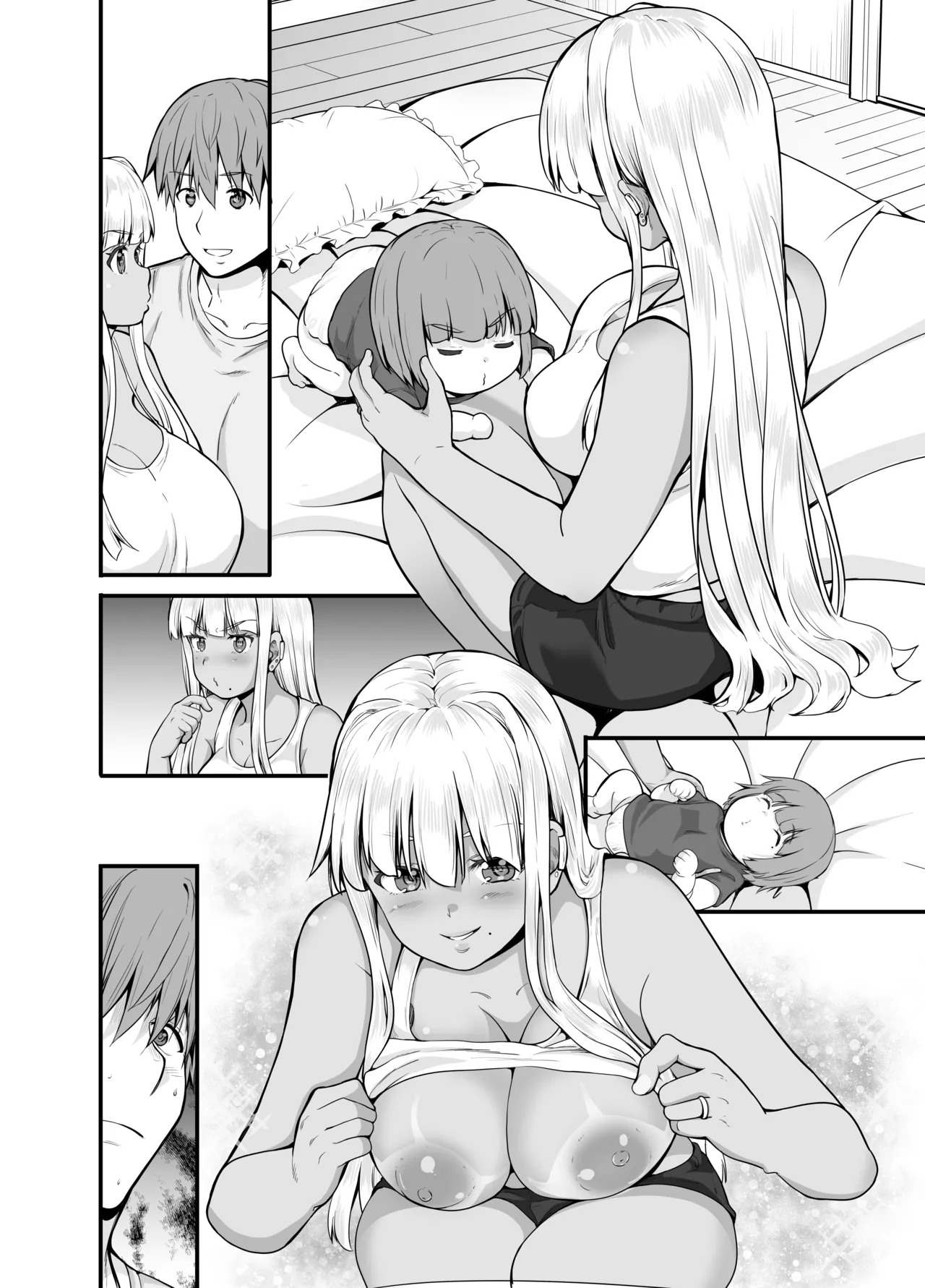 Inaka no Kuro Gal JK to Kekkon Shimashita 4 page 65 original parody - sole female sole male hentai manga - read online free