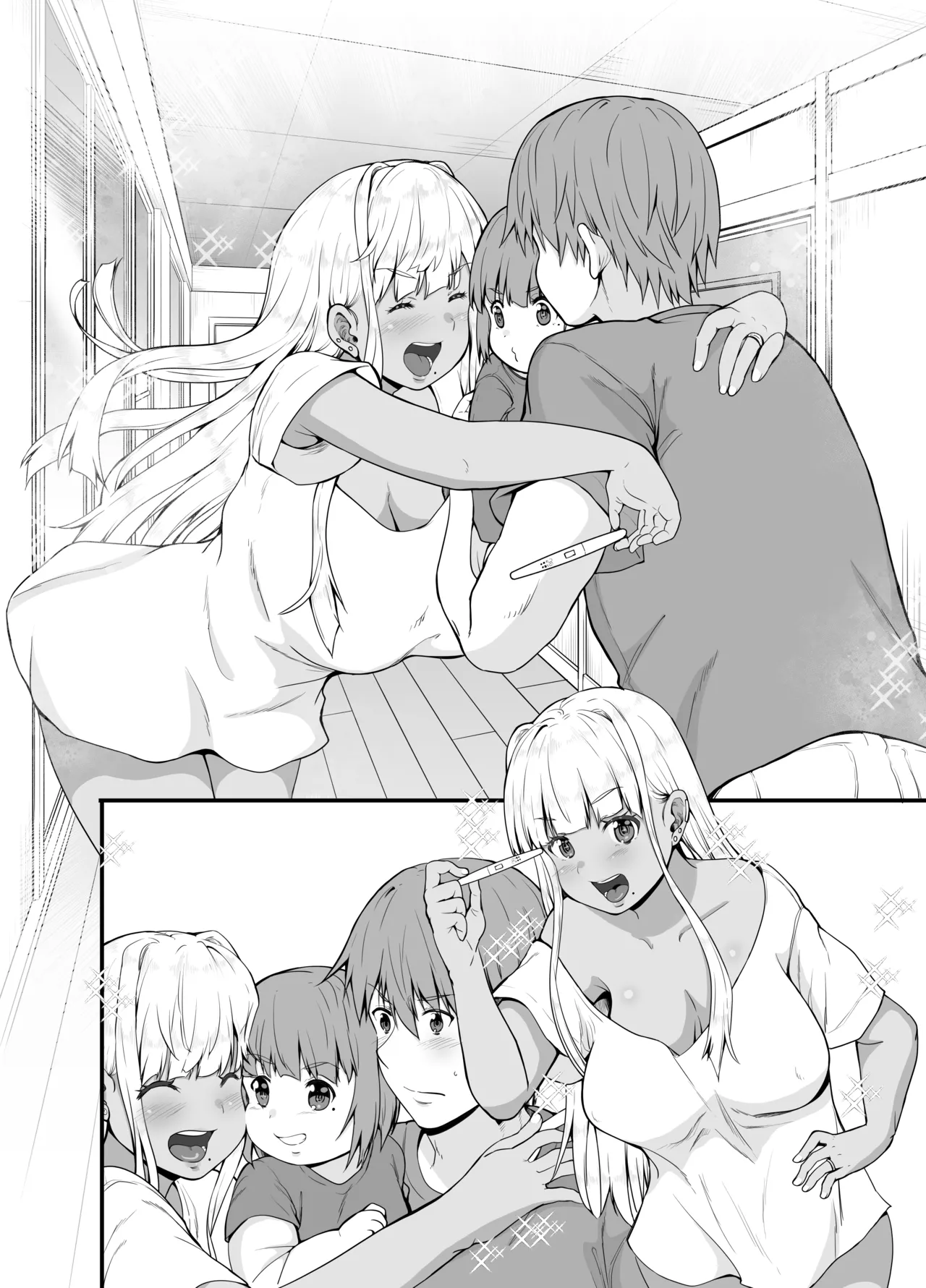 Inaka no Kuro Gal JK to Kekkon Shimashita 4 page 77 original parody - sole female sole male hentai manga - read online free