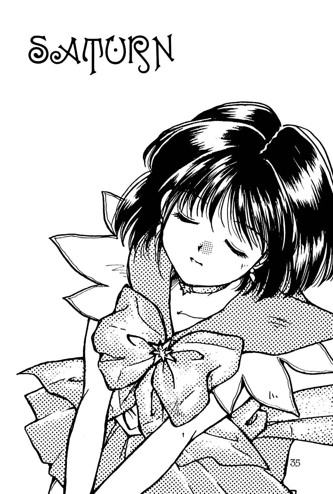 Tsuki no Yami Hoshi no Kage Seitai Yuugi Junbigou Darkness of the moon Silhouette of the planet page 35 featuring sailor neptune sailor moon parody - females only yuri hentai manga - read online free