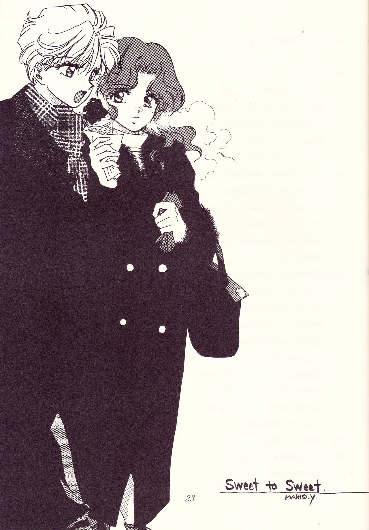 Sweet to Sweet R Kaiteiban page 23 featuring sailor neptune sailor moon parody - yuri females only hentai manga - read online free