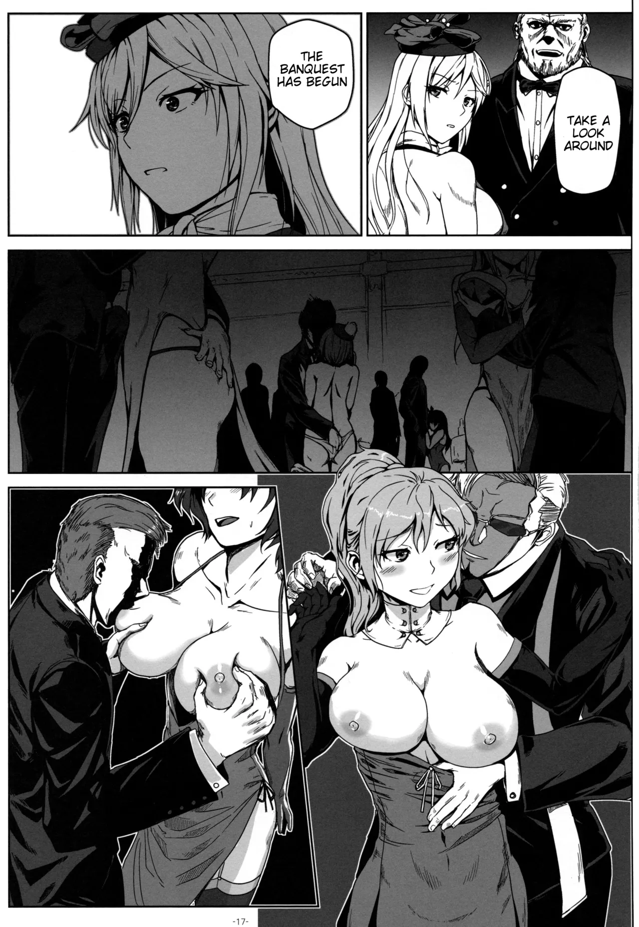 Again #7 The Banquet of Madness page 16 featuring alisa ilinichina amiella god eater parody - multi-work series blowjob hentai manga - read online free