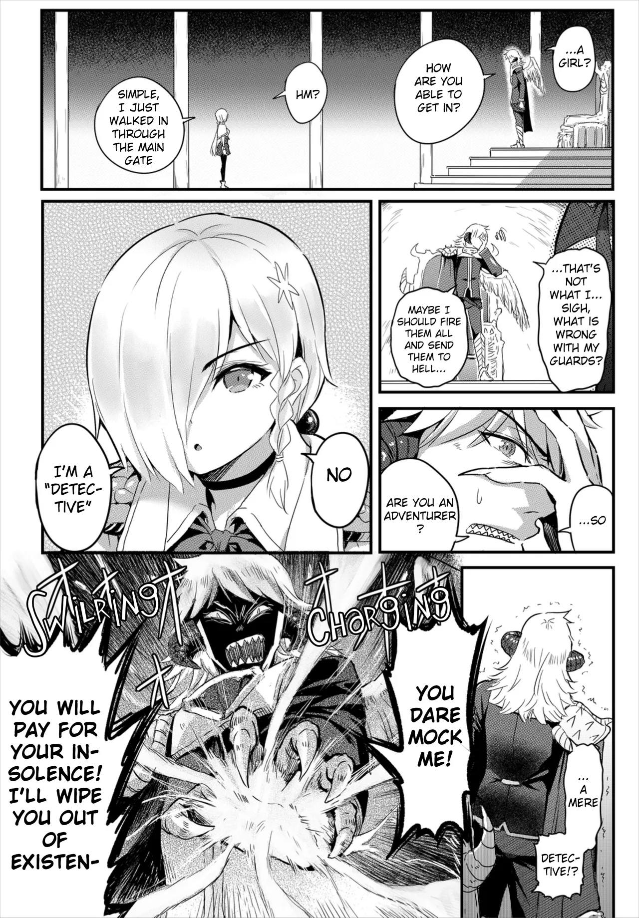 Page 2 of [Kame Burning] Self Proclaimed Mute, Introverted, Detective Conquers this Dungeon with Ease (To beat a Dungeon with SEX!! Vol. 7) [English] [Digital]