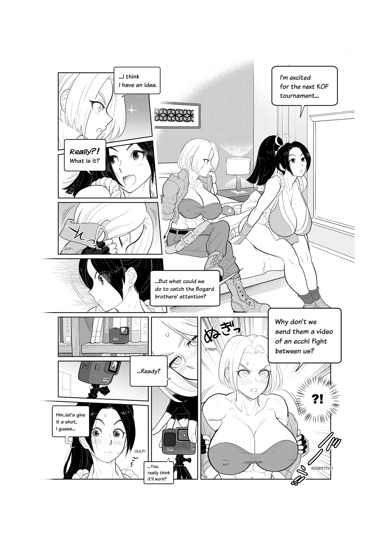 Street Fighter commissions page 17 featuring makoto street fighter parody - sweating big breasts hentai manga - read online free