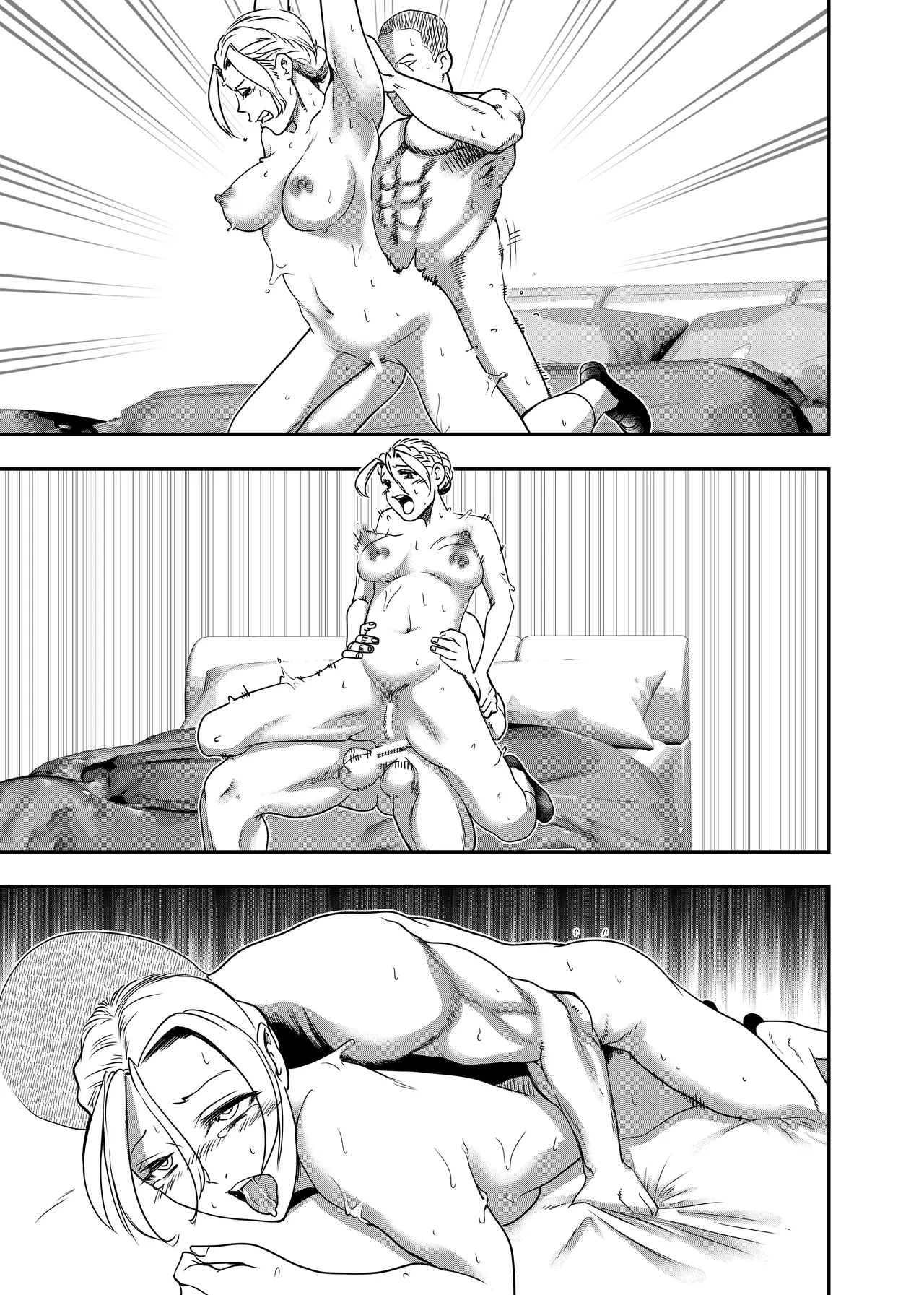 Botsuraku Reijou no Junan Soushuuhen page 130 original parody - maid business suit hentai manga - read online free