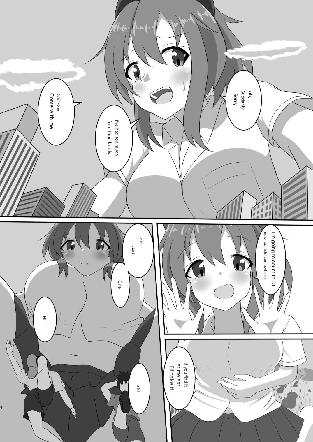 Let's play hide and seek. page 24 - giantess vore hentai manga - read online free