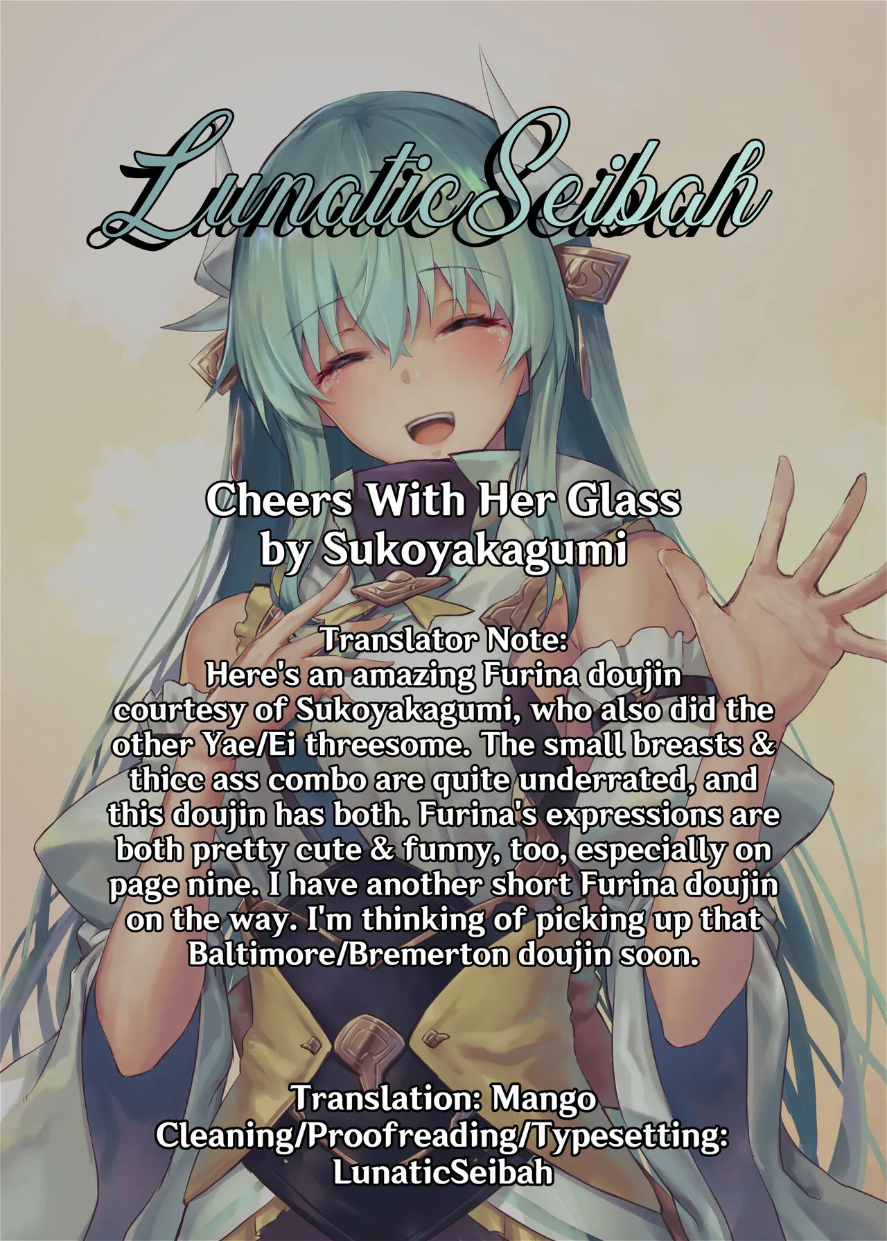 Kimi no Guroshi de Kanpai - Cheers with her glass page 23 featuring aether genshin impact parody - unusual pupils scanmark hentai manga - read online free