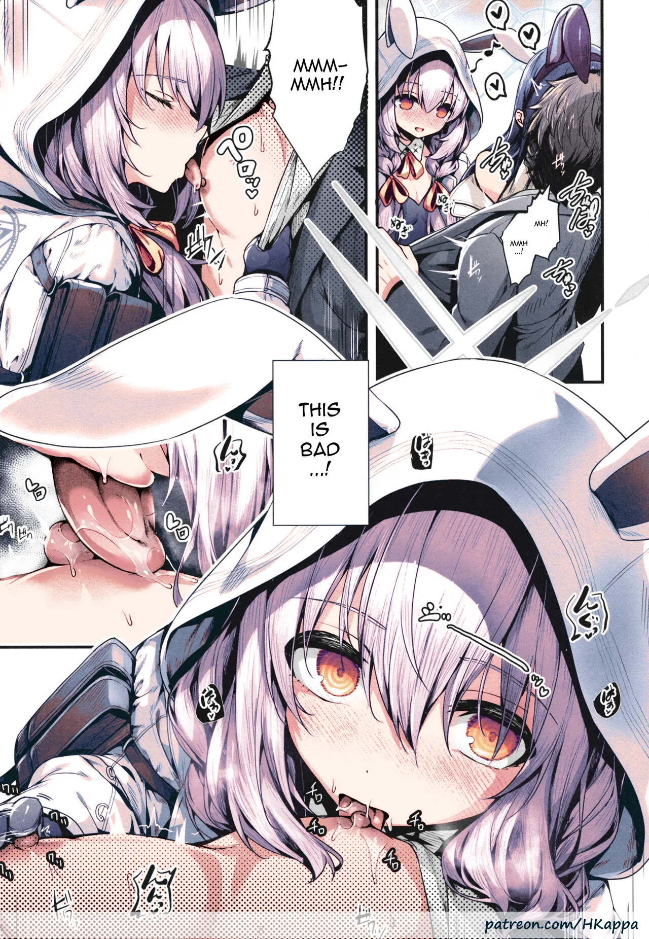 Bunny+ page 14 featuring sensei blue archive parody - big breasts group hentai manga - read online free