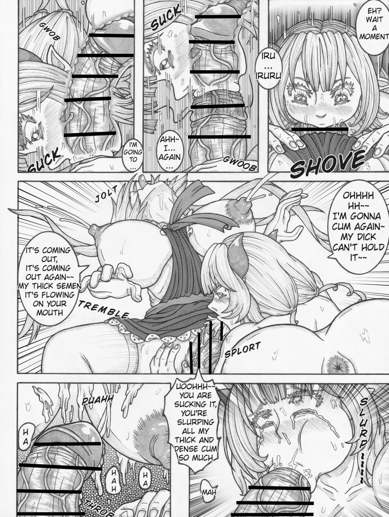 Miss Kobayashi's Futanari Dragon Maid page 13 featuring ilulu kobayashi-san-chi no maid dragon parody - nakadashi gloves hentai manga - read online free