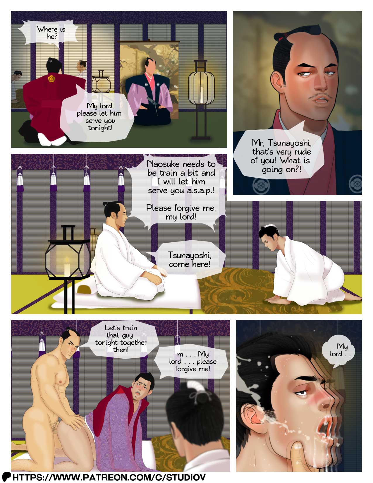 Danshoku ep4 page 16 - fundoshi uncensored hentai manga - read online free