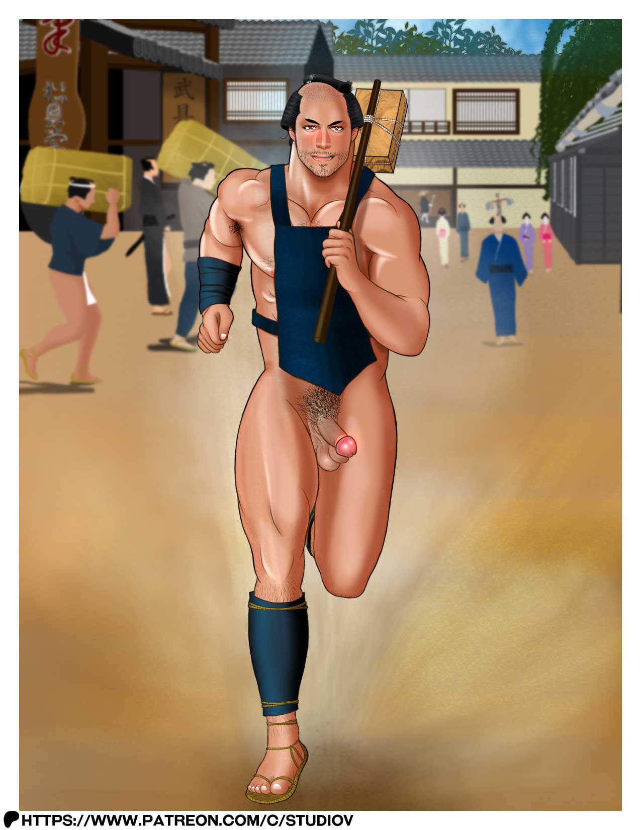 Danshoku ep4 page 23 - fundoshi uncensored hentai manga - read online free