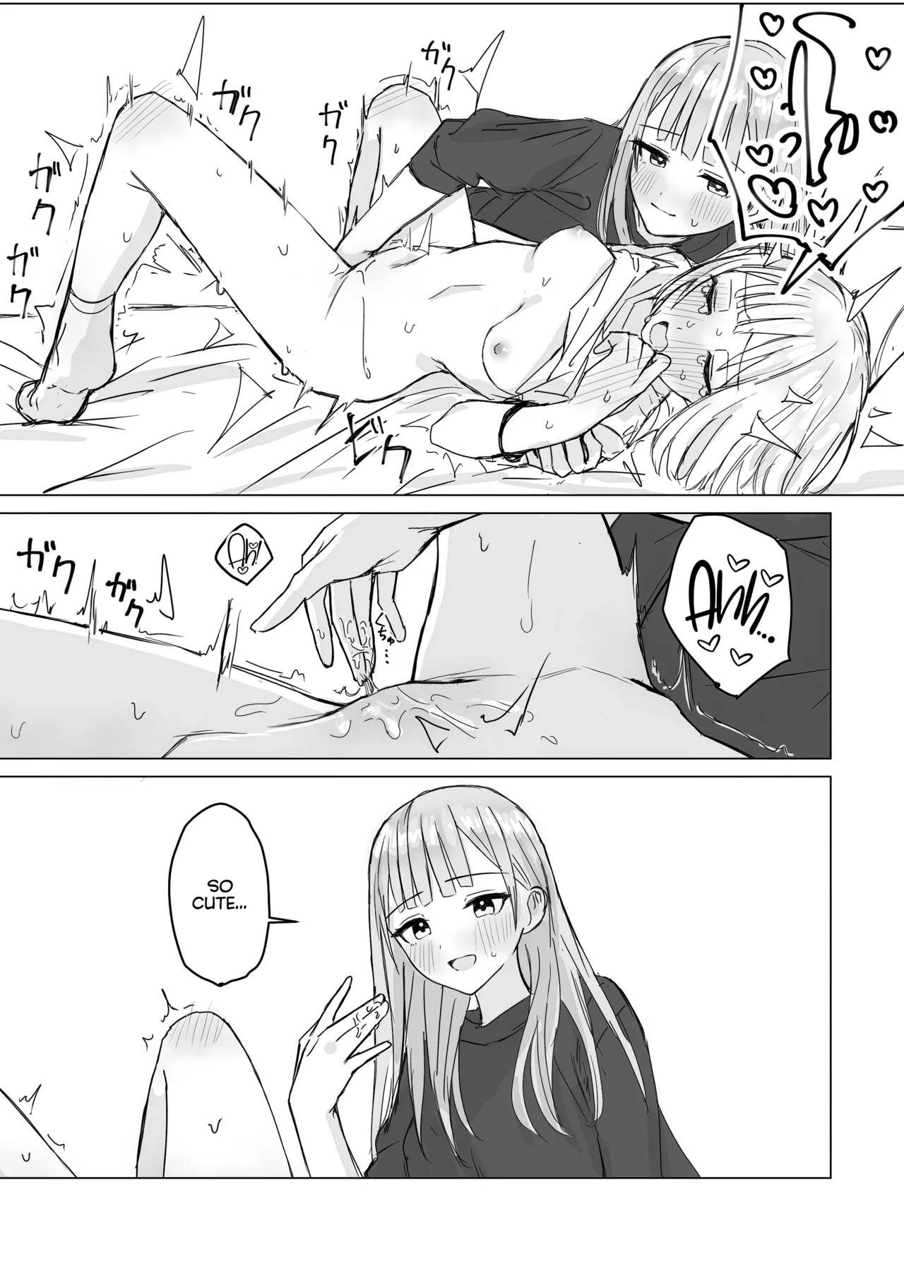 Anata to Watashi no Amai Hitotoki page 17 original parody - sweating females only hentai manga - read online free