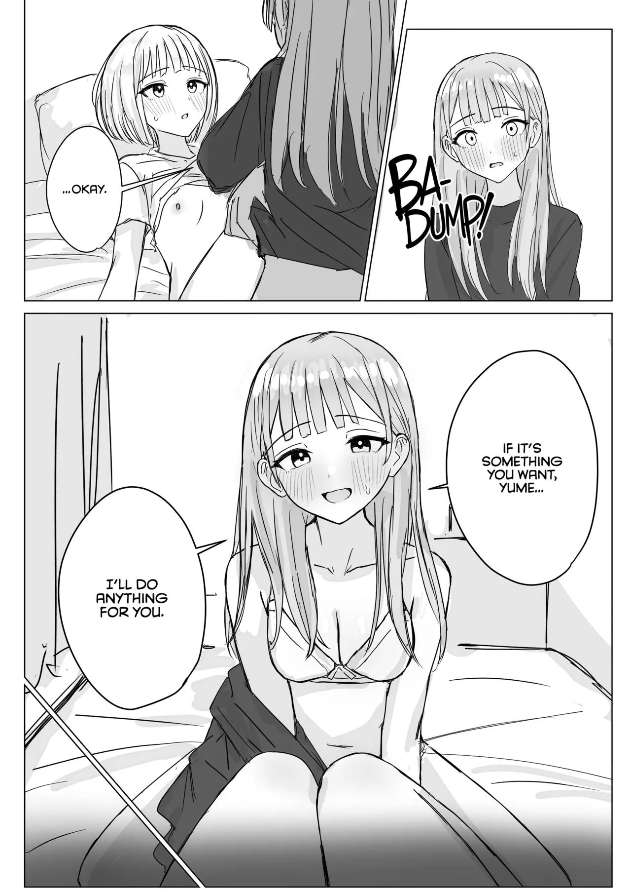 Anata to Watashi no Amai Hitotoki page 22 original parody - sweating females only hentai manga - read online free