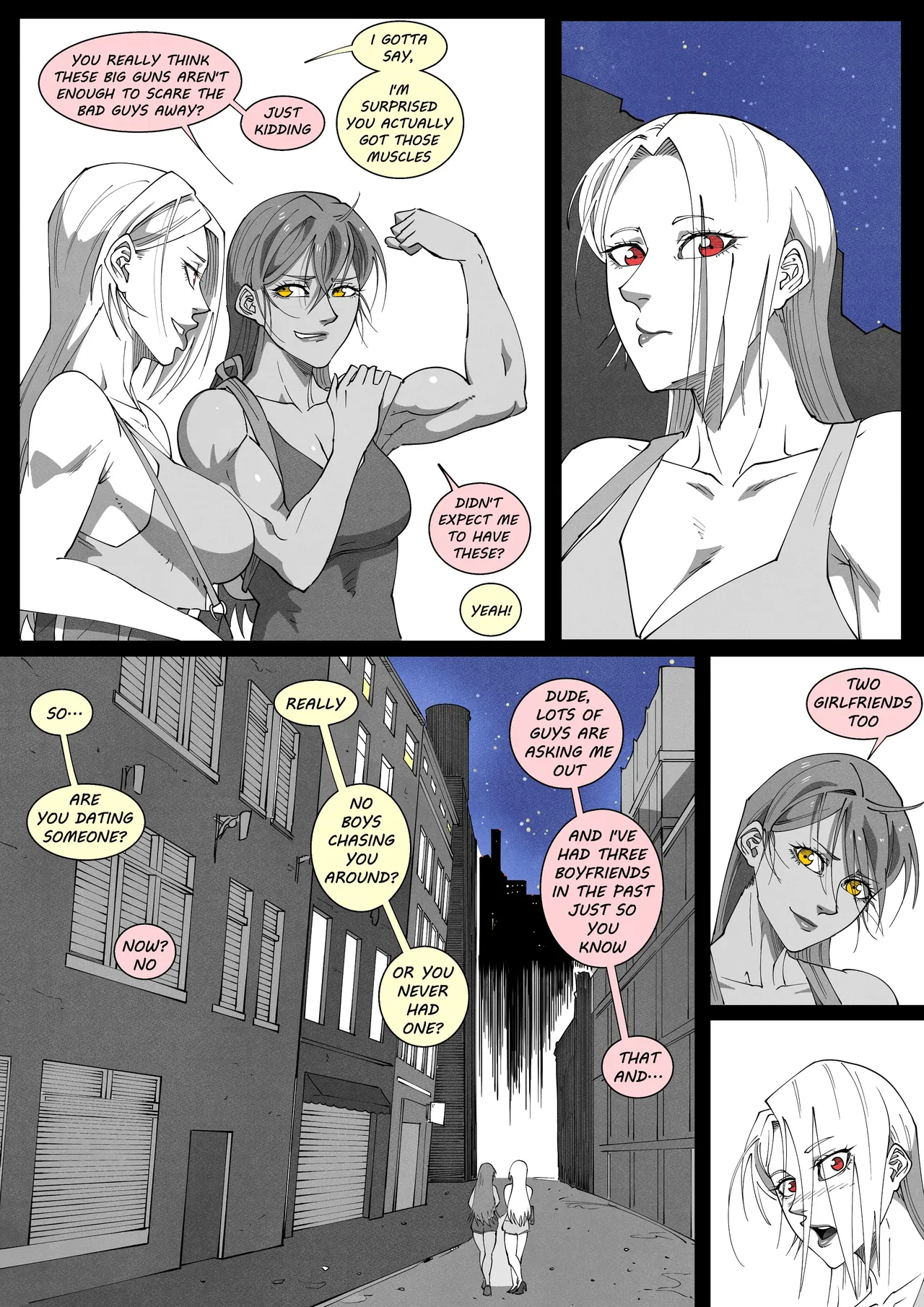 GNO: Girl's Night Out - Issue 02 page 119 original parody - ttf threesome futanari hentai manga - read online free